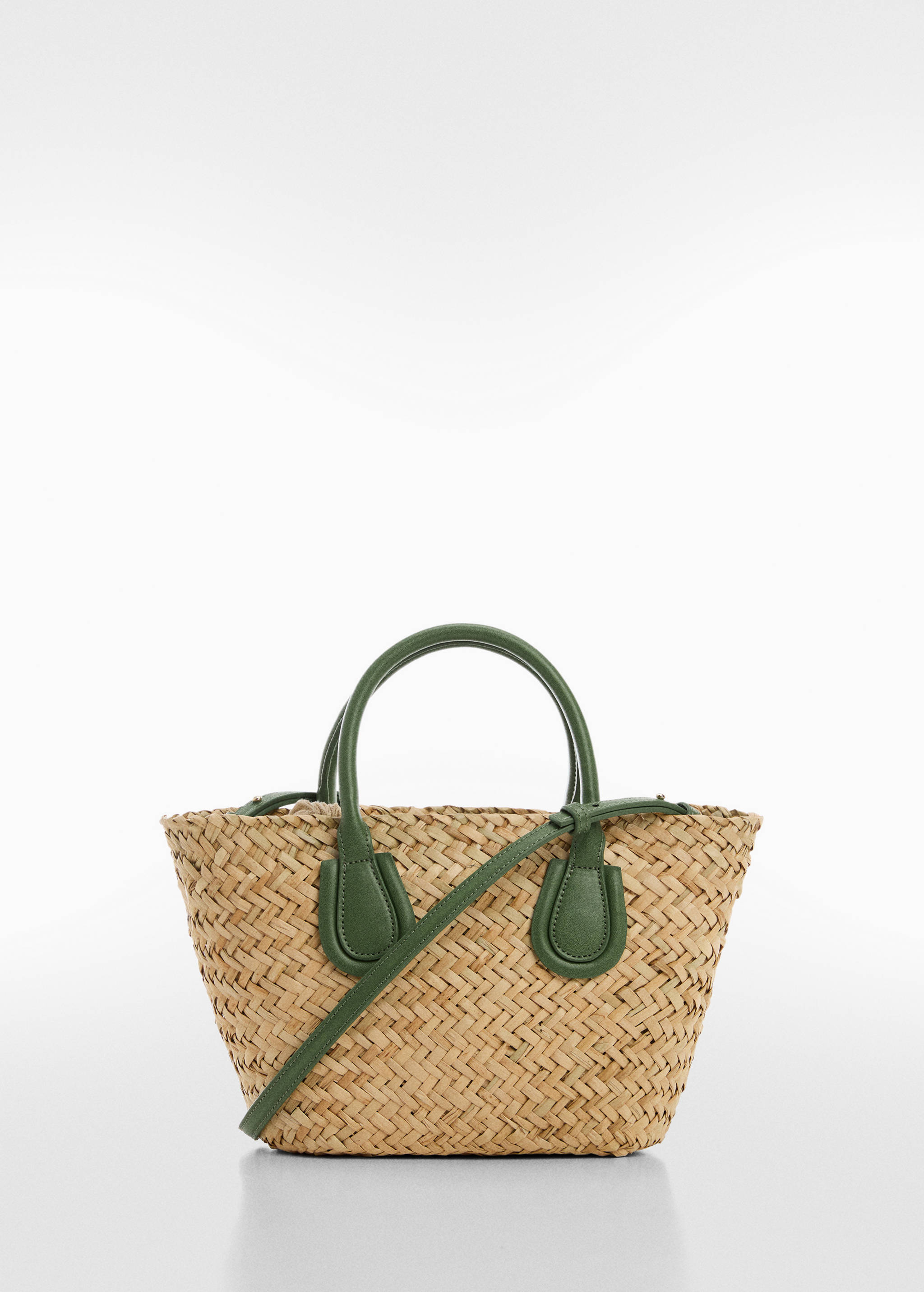 Natural fibre basket bag - Article without model