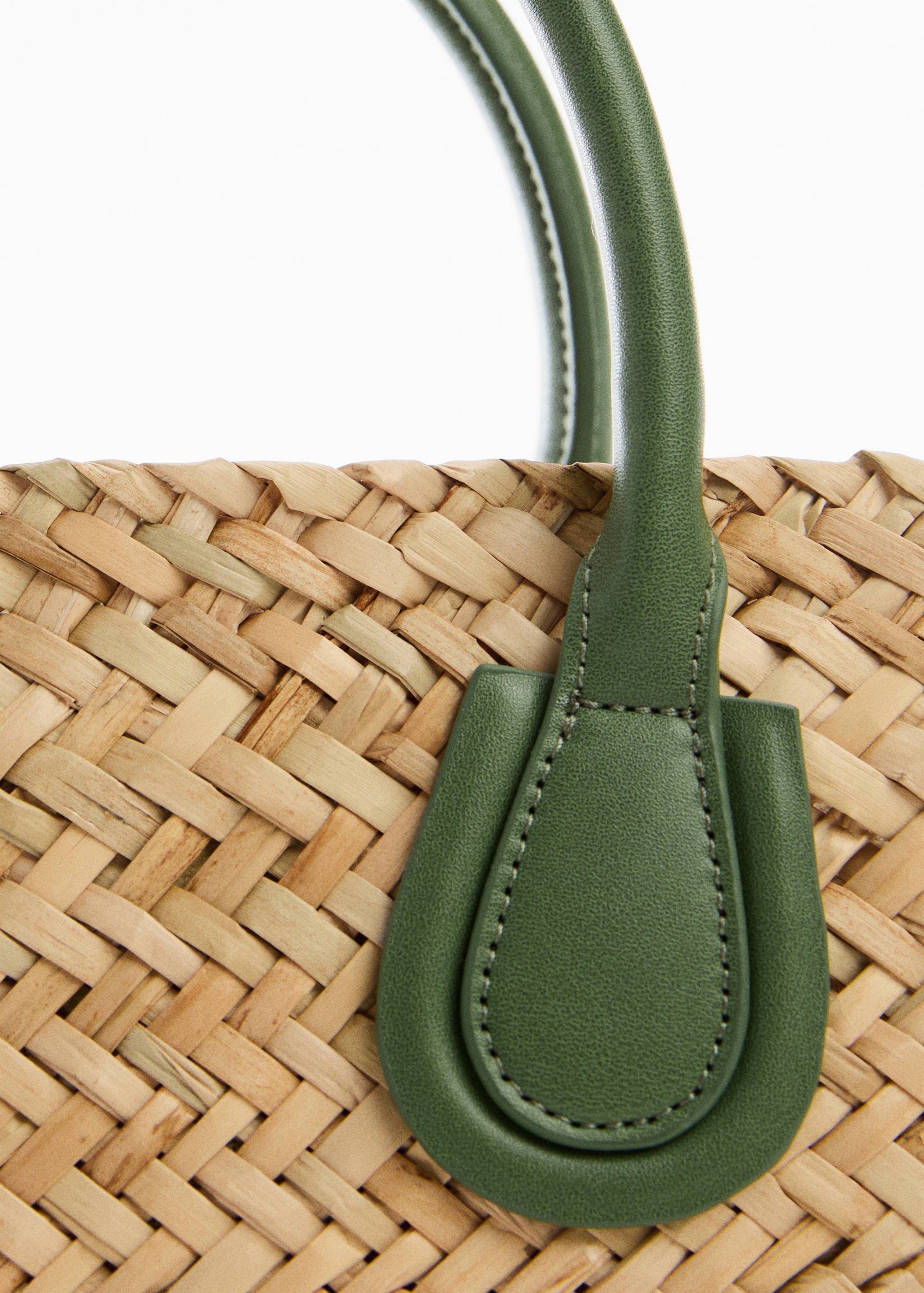 Natural fibre basket bag - Details of the article 2