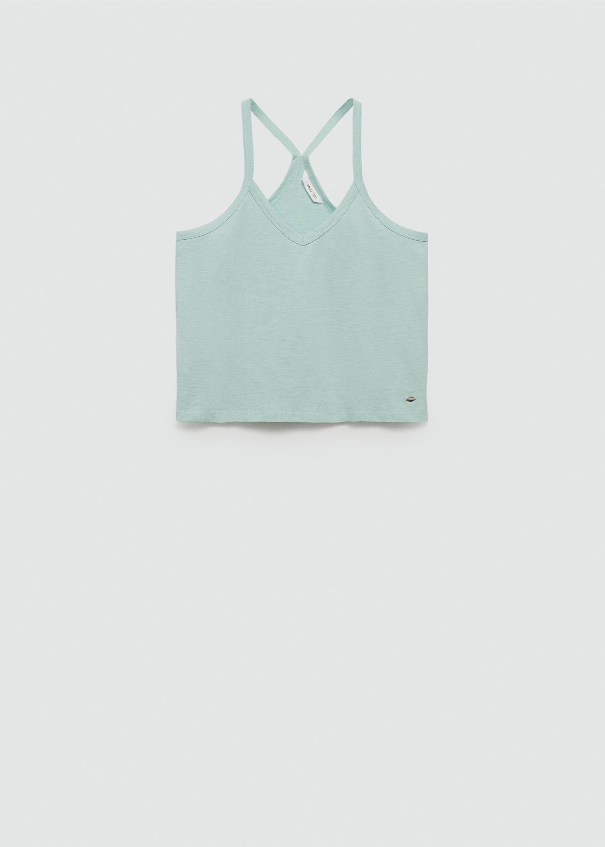 Débardeur coton - Article sans modèle, Bleu ciel. Ref: 67058269-00.