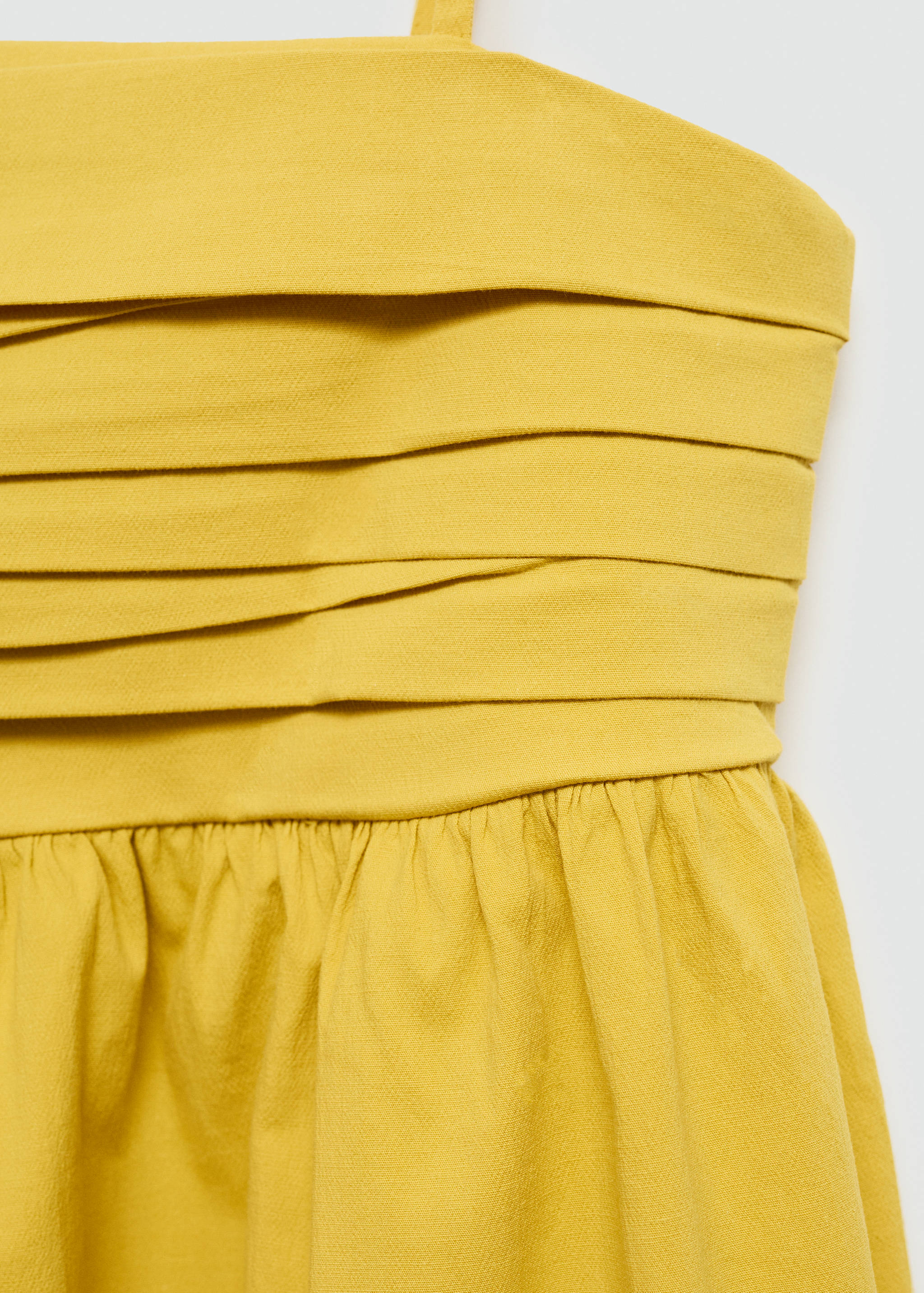 Draped neckline dress - Details of the article 0