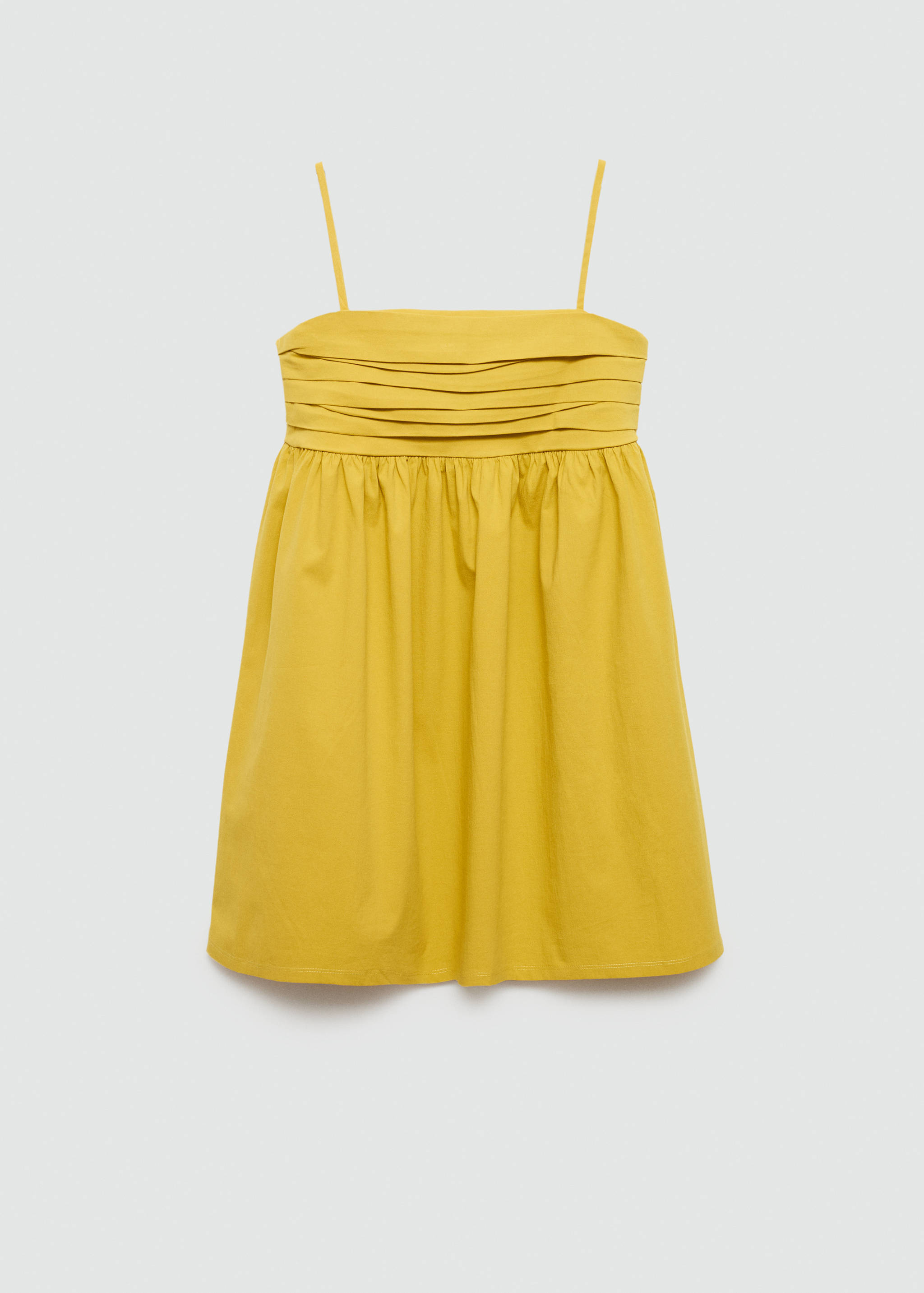 Kleid mit drapiertem Ausschnitt - Artikel ohne Model