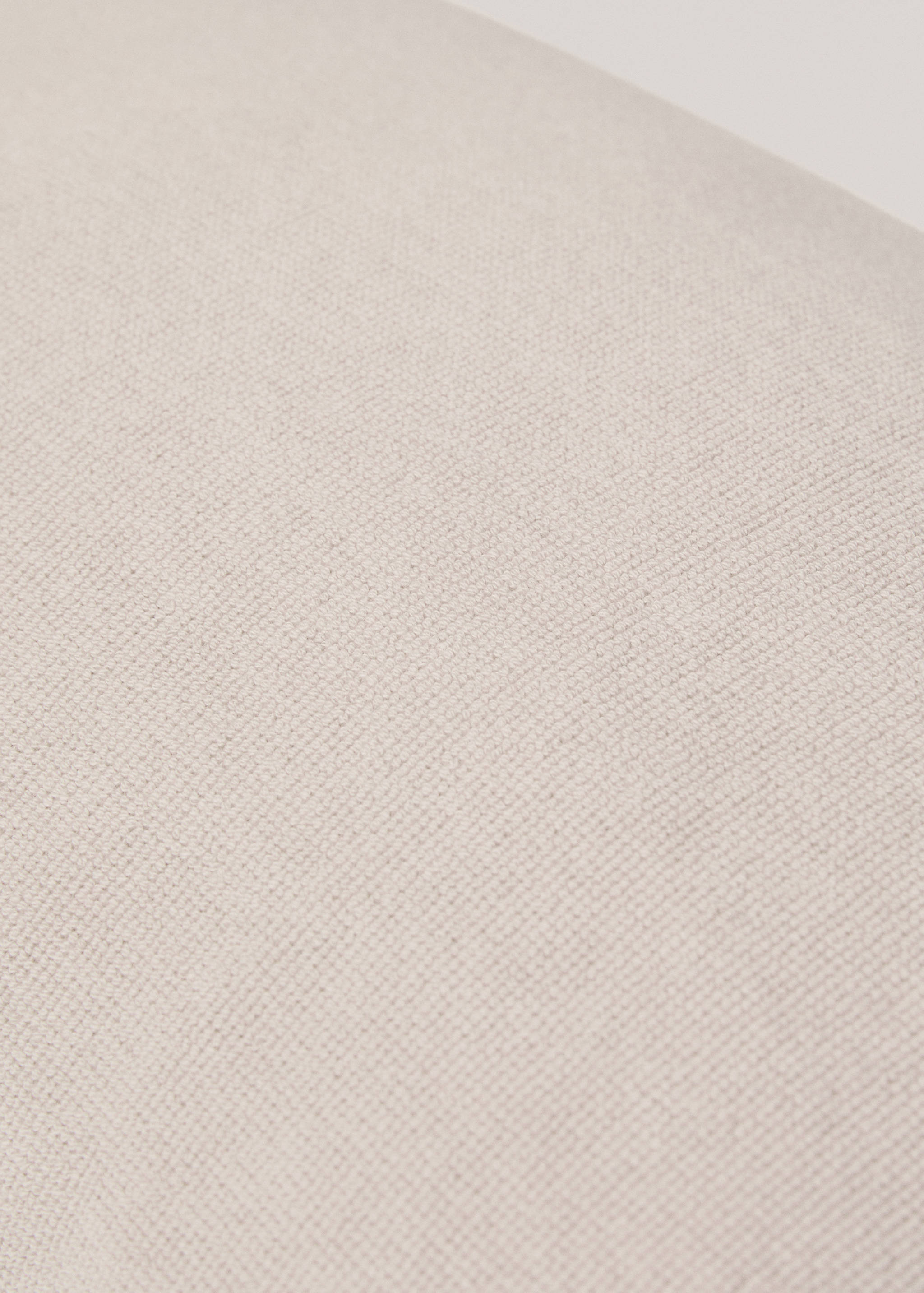 Funda de coixí cotó ris 30x50cm - Detall de l'article 3