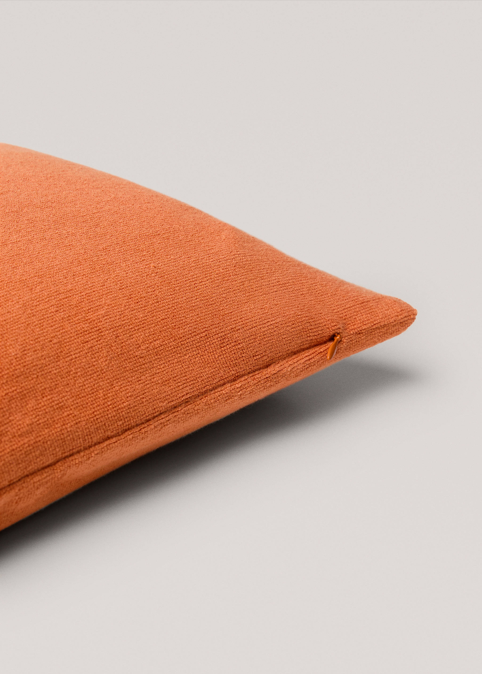 Funda de coixí cotó ris 30x50cm - Detall de l'article 1