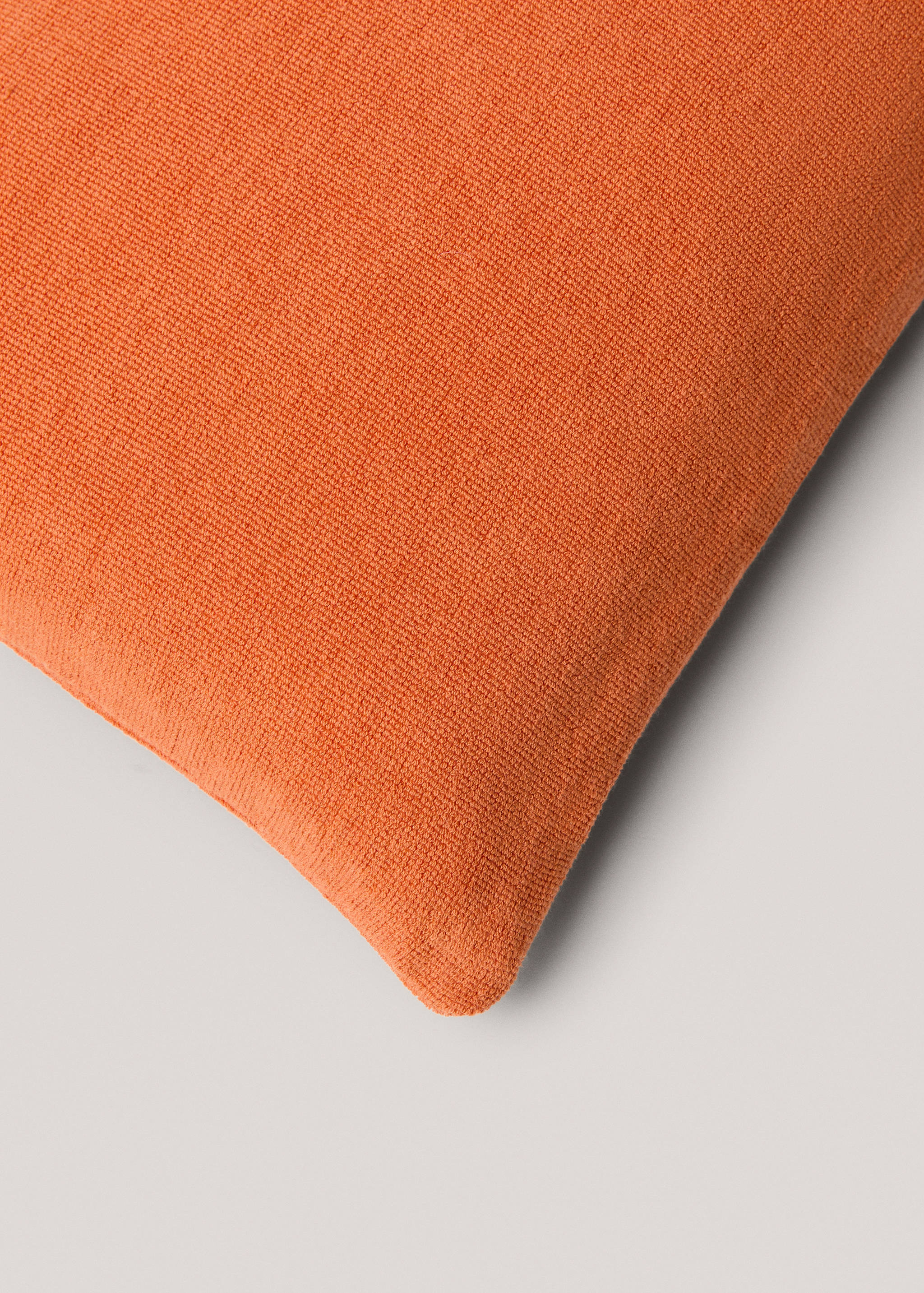 Funda de coixí cotó ris 30x50cm - Detall de l'article 2