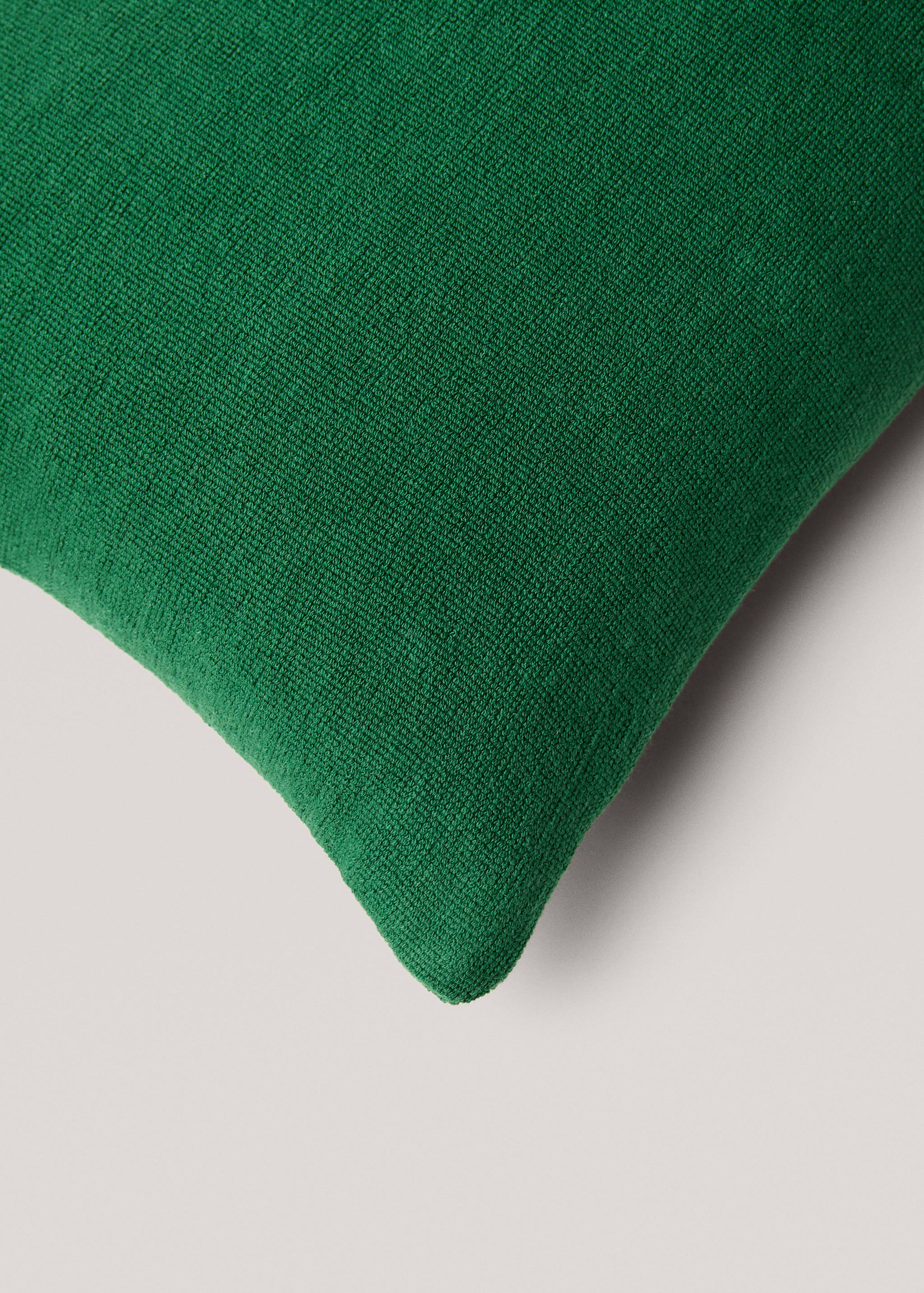 Funda de coixí cotó ris 30x50cm - Detall de l'article 2