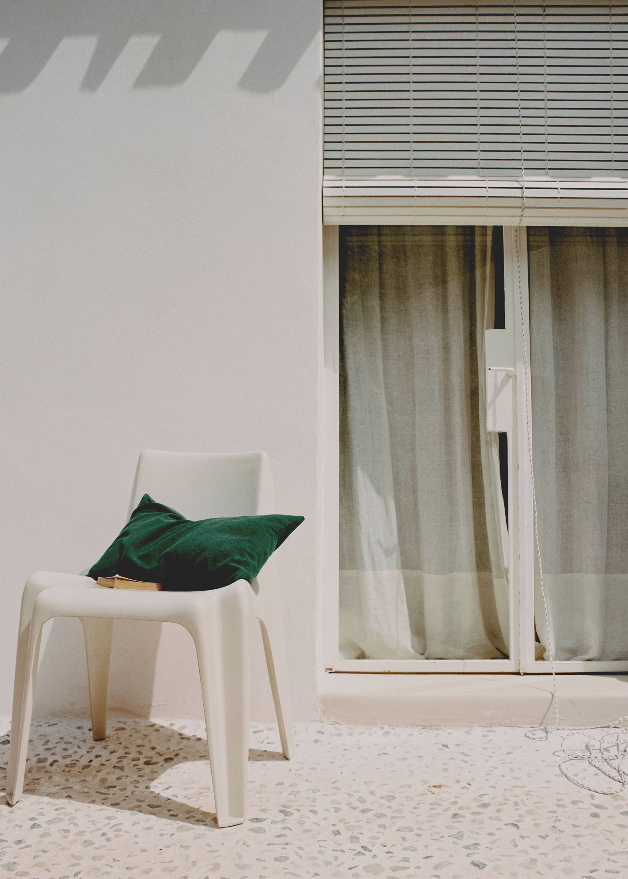 Funda de coixí cotó ris 30x50cm - Detall de l'article 6