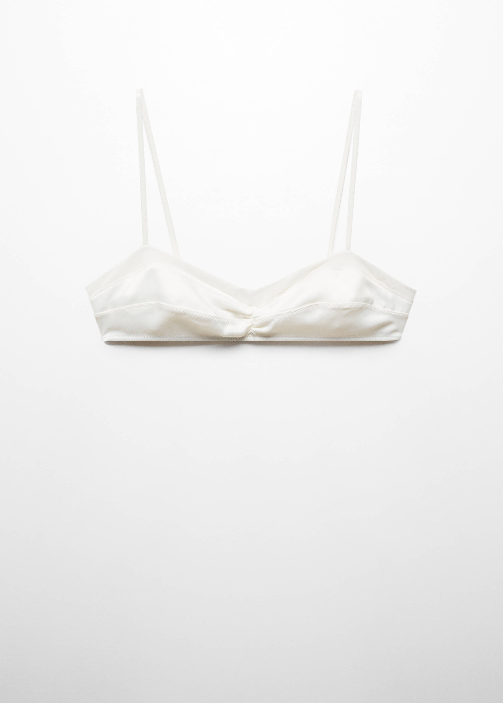 Bra with decorative stitching - Article without model