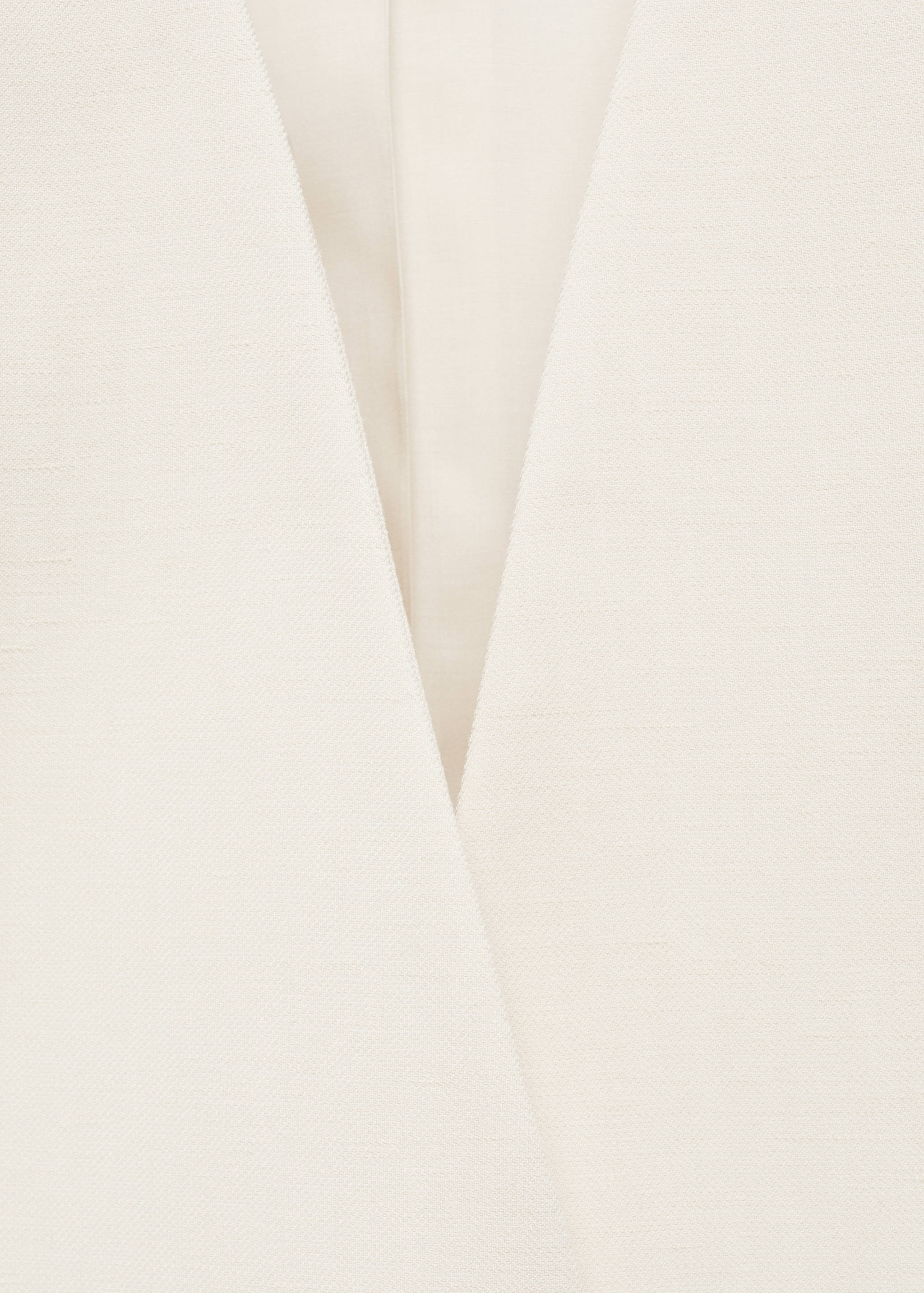 Suit blazer without lapels - Details of the article 8