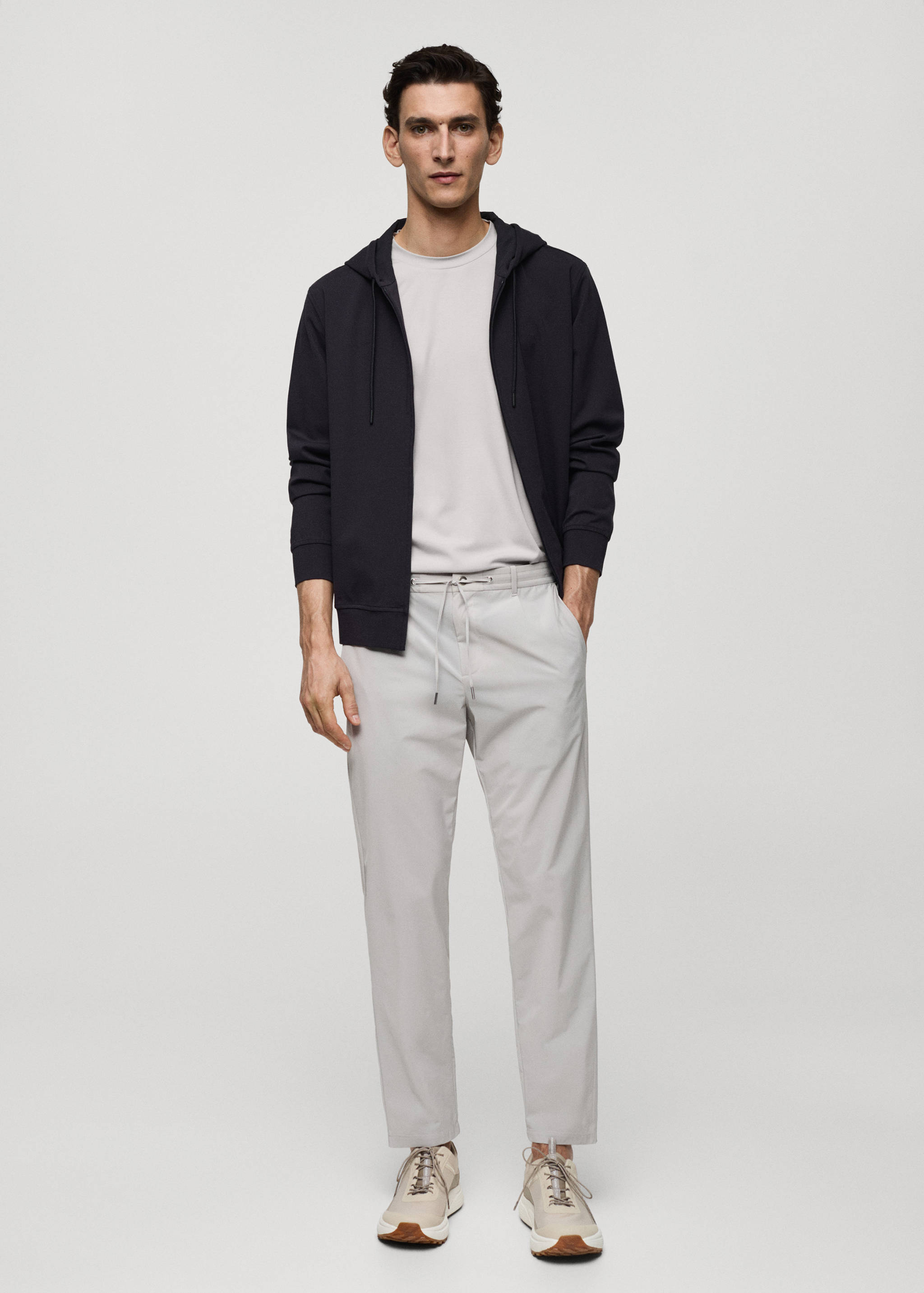 Wasserabweisende Hose mit Kordel - Allgemeine Ansicht