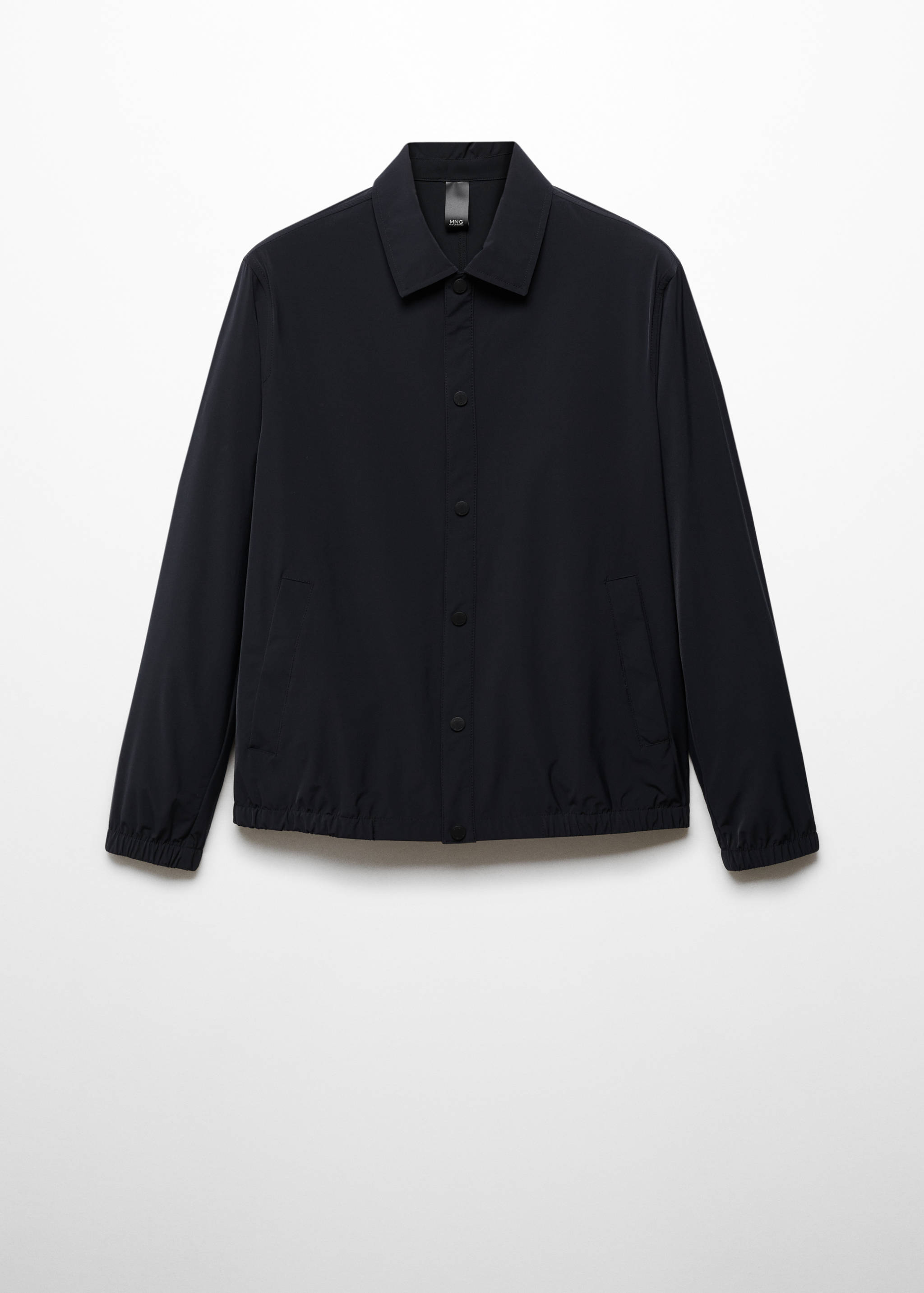 Lightweight water-repellent overshirt - Article without model