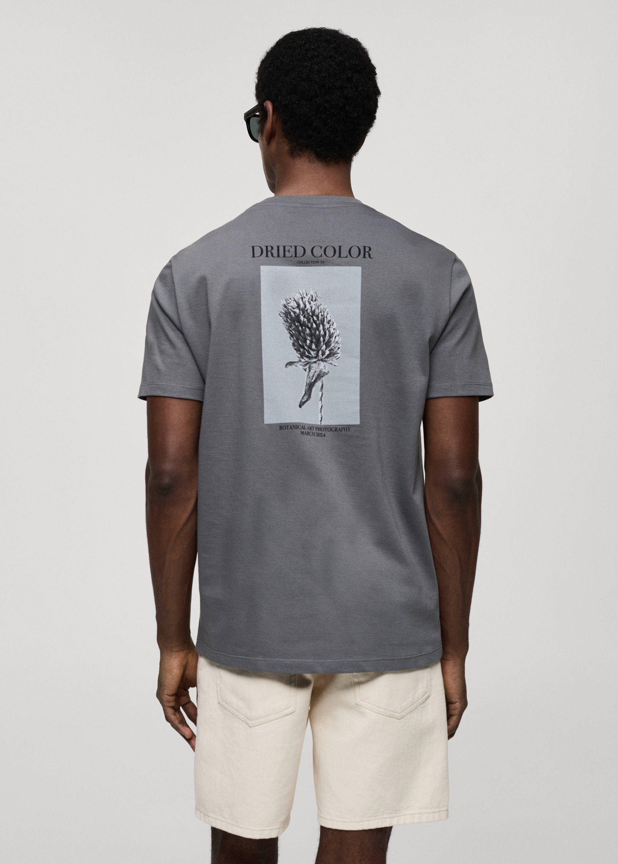 T-shirt slim-fit imprimé - Verso de l’article