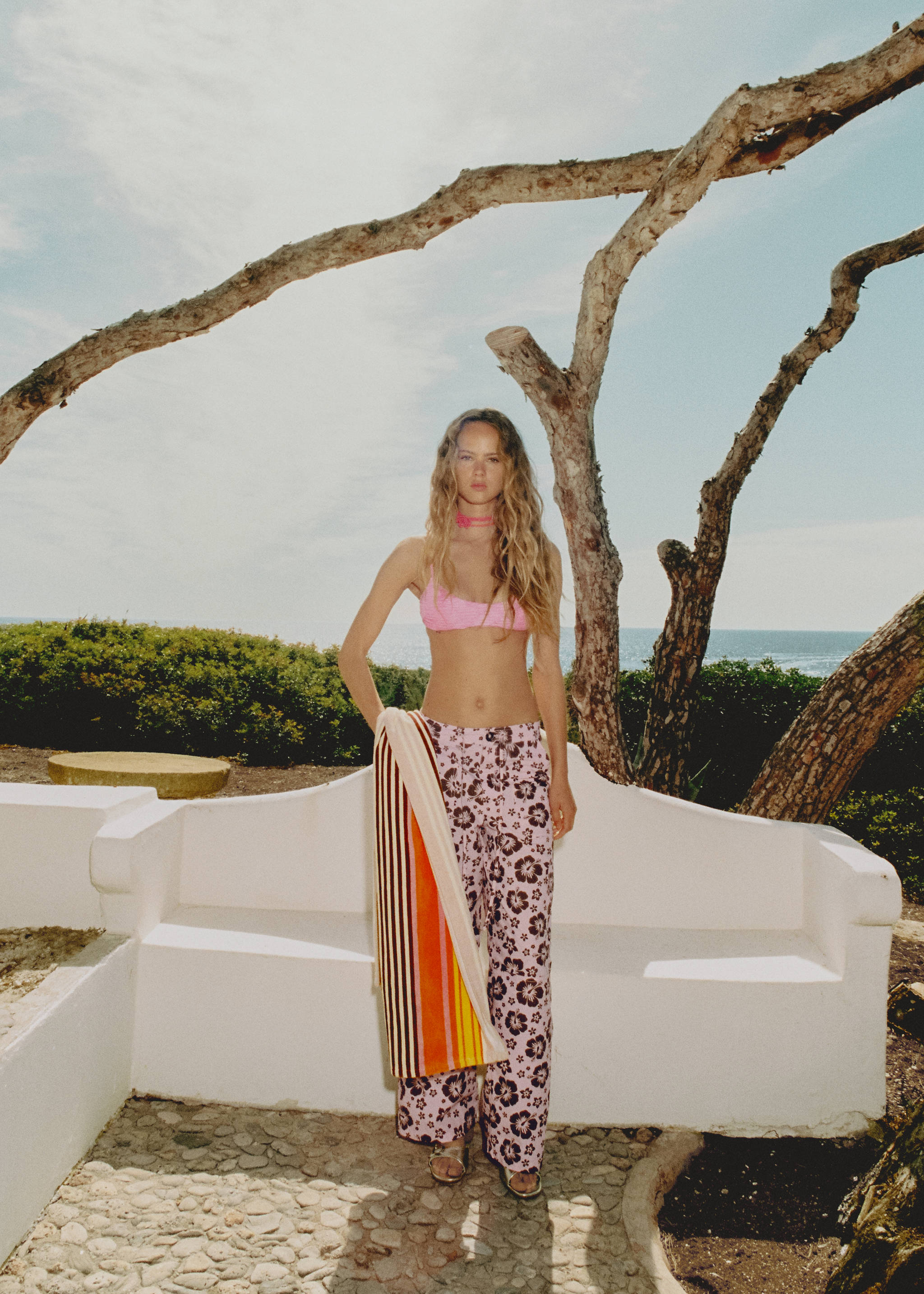 Pantalón estampado flores - Detalle del artículo 7