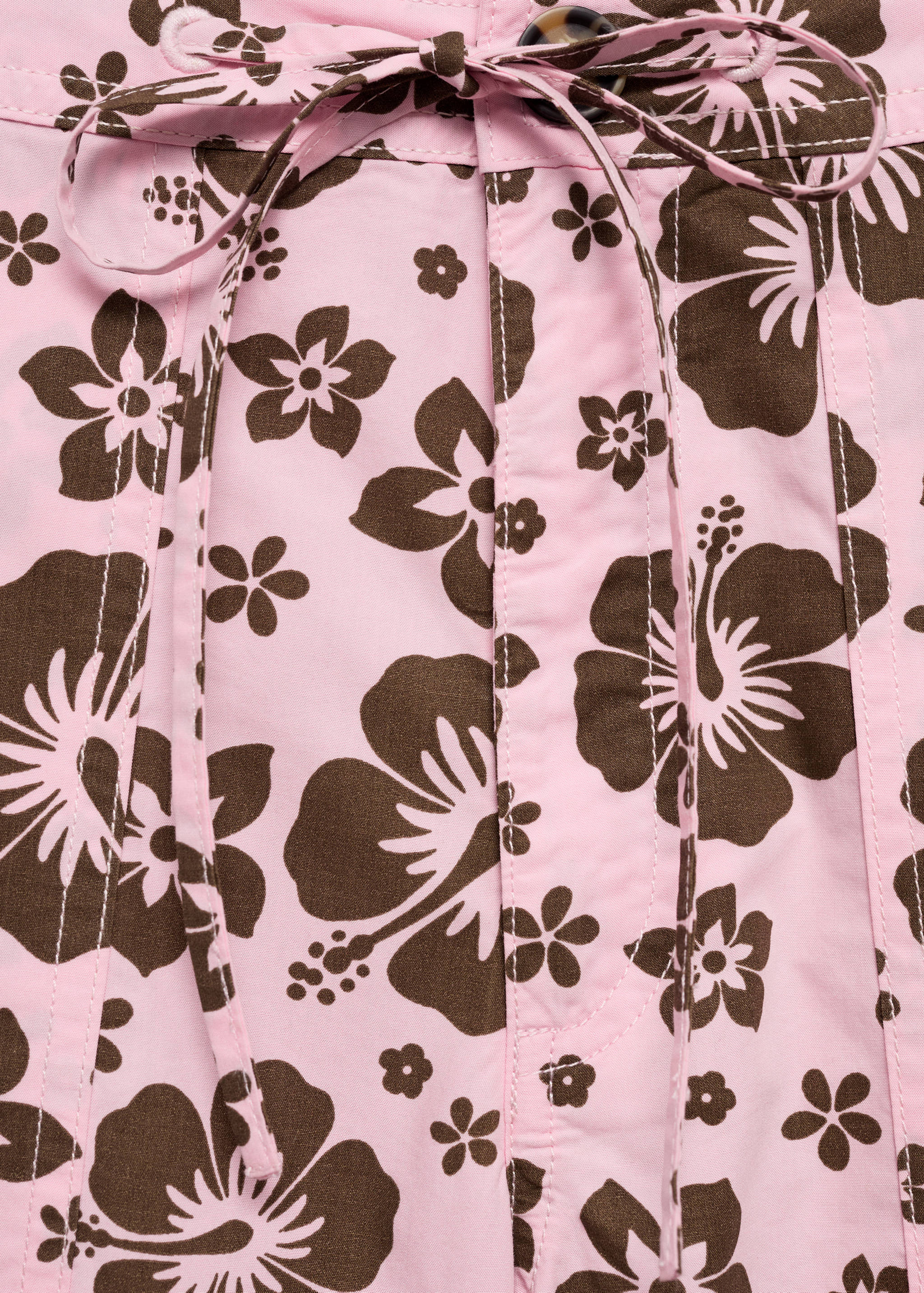 Pantalón estampado flores - Detalle del artículo 8