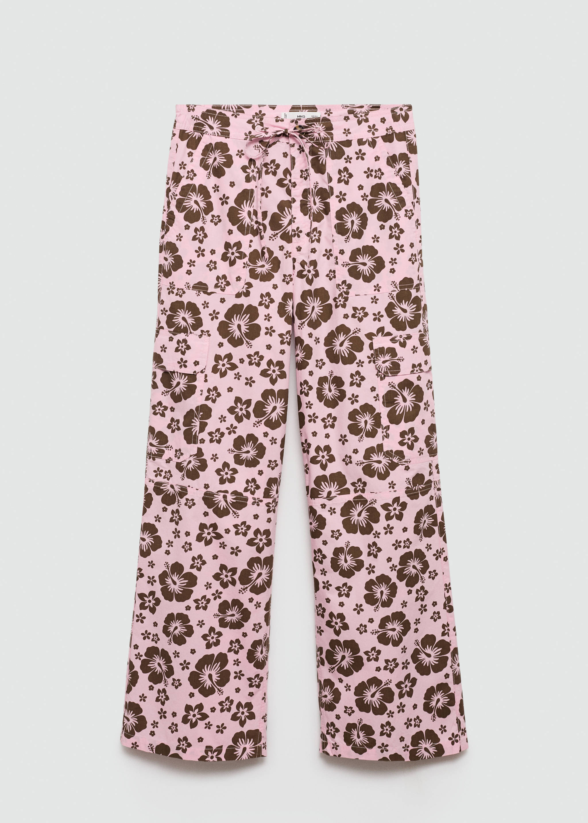 Hose mit Blumenmuster - Artikel ohne Model