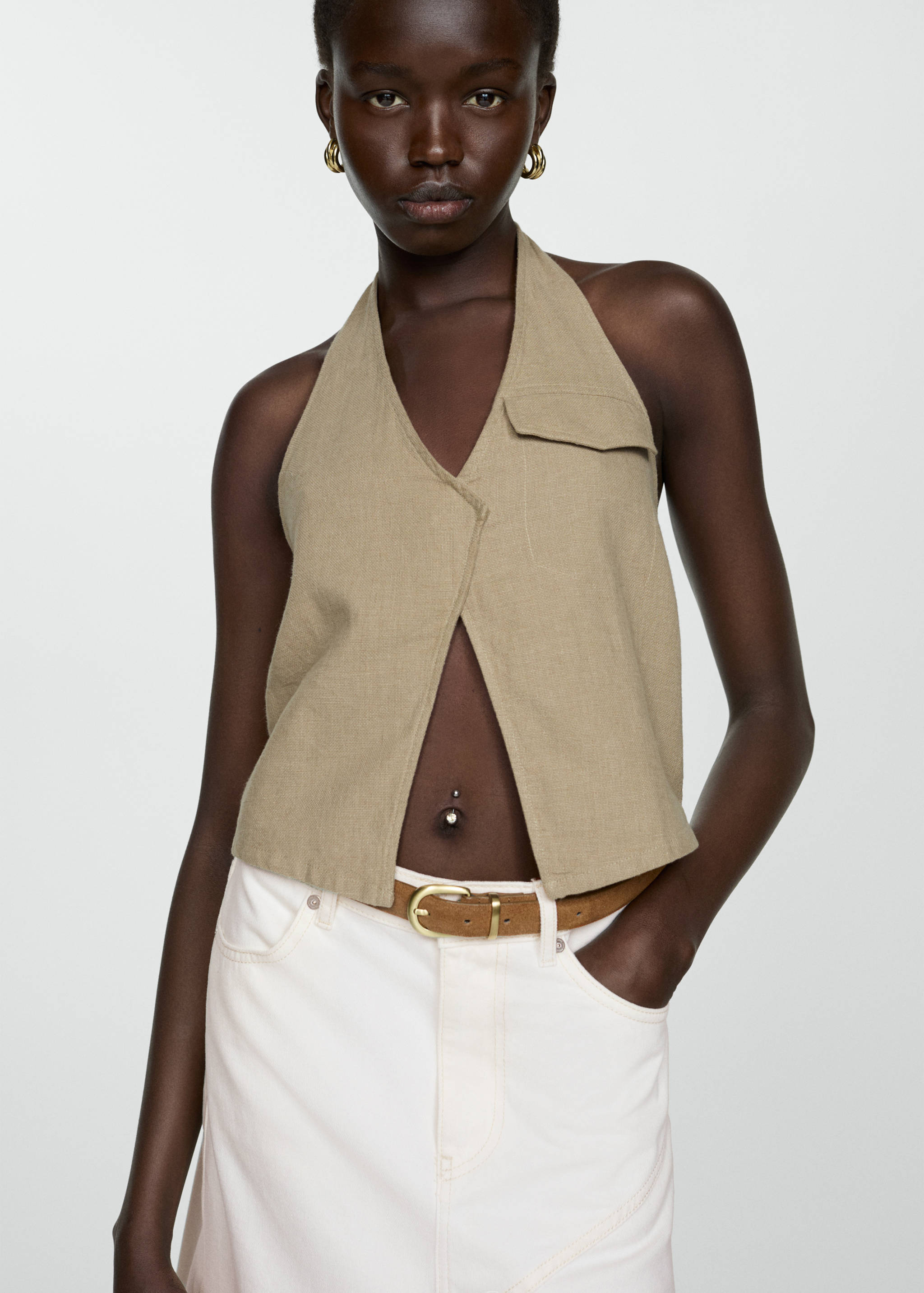 Falda vaquera asimétrica - Detalle del artículo 1