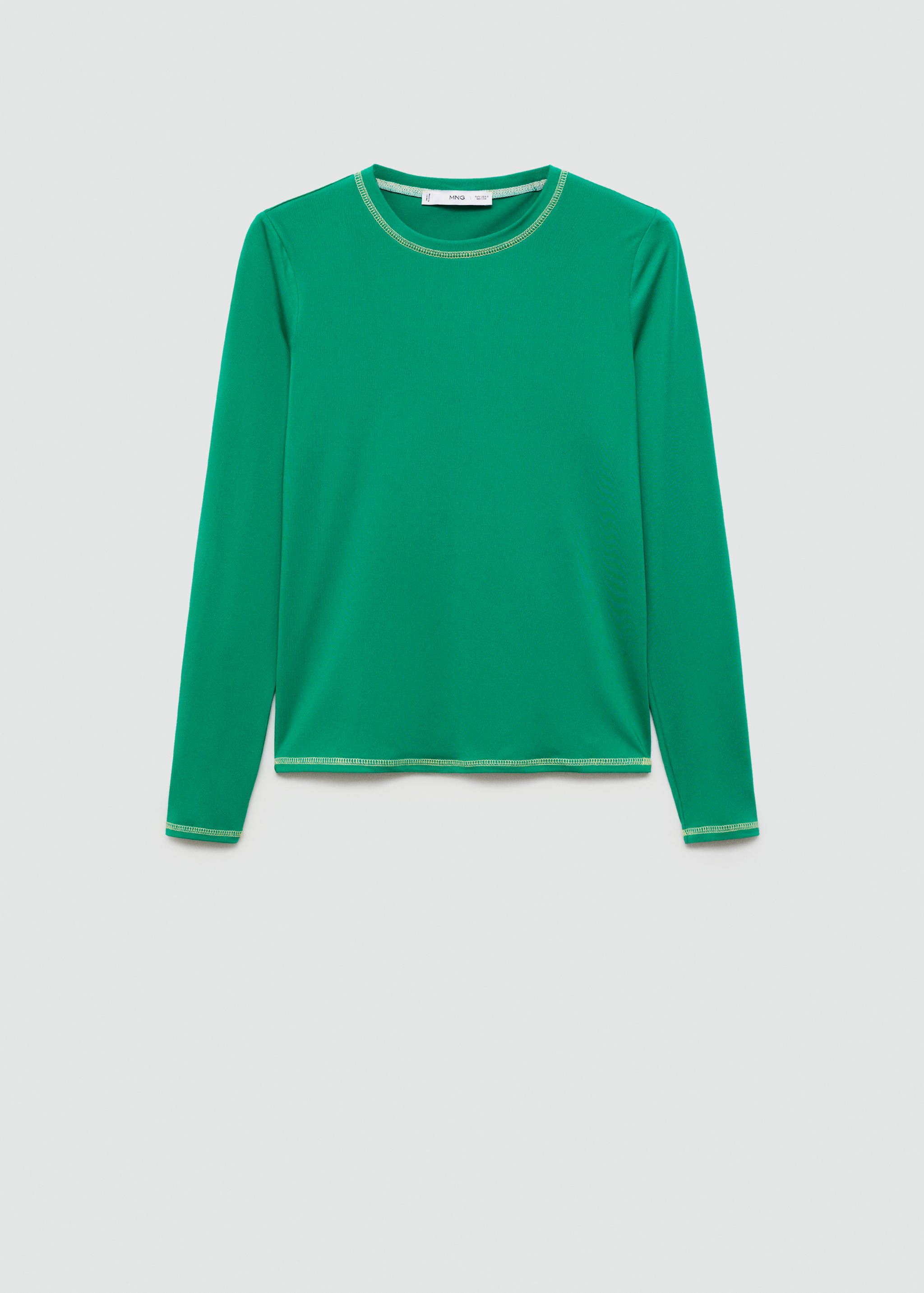 Decorative seam T-shirt - Article without model