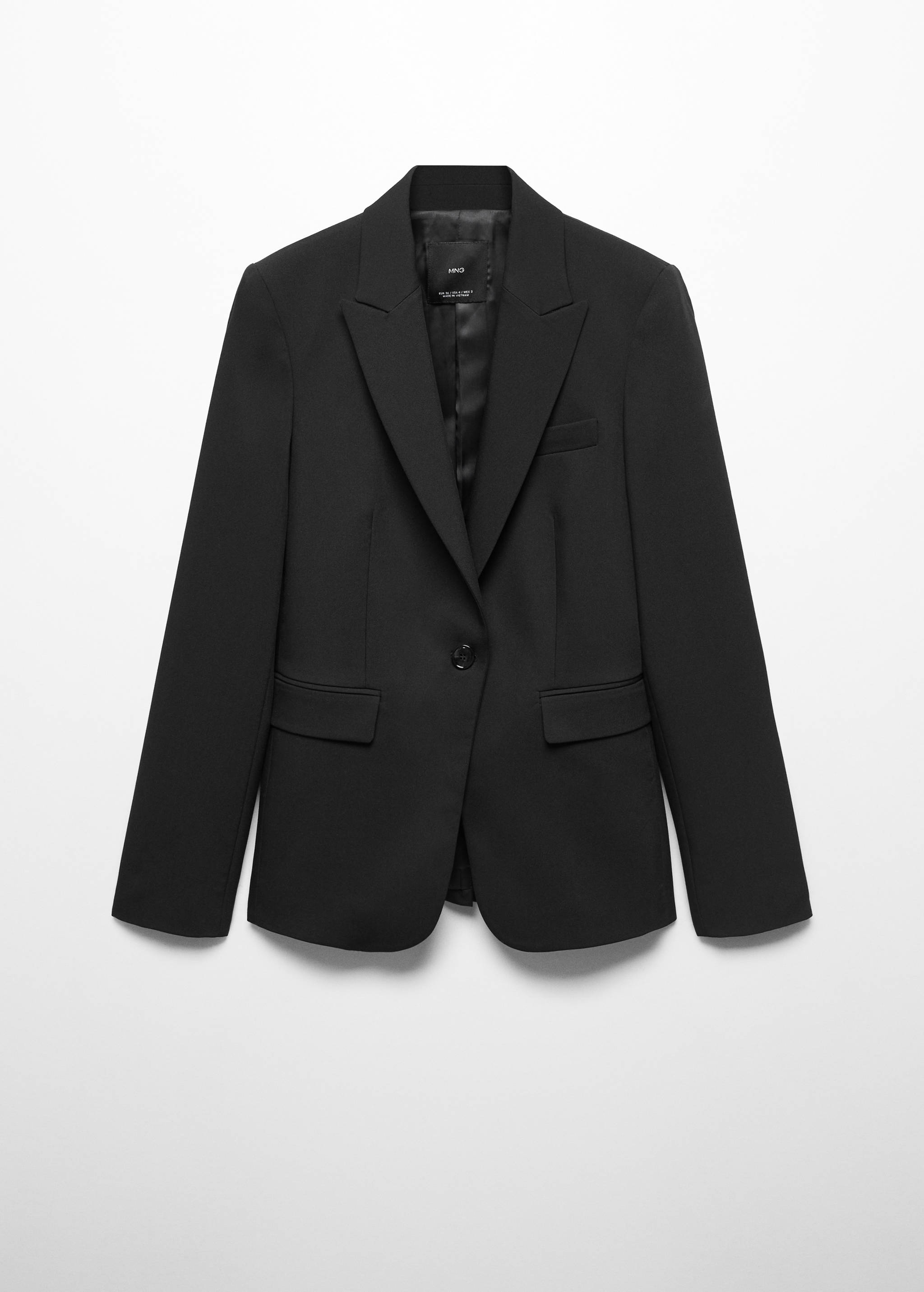 Fitted suit jacket - Article without model