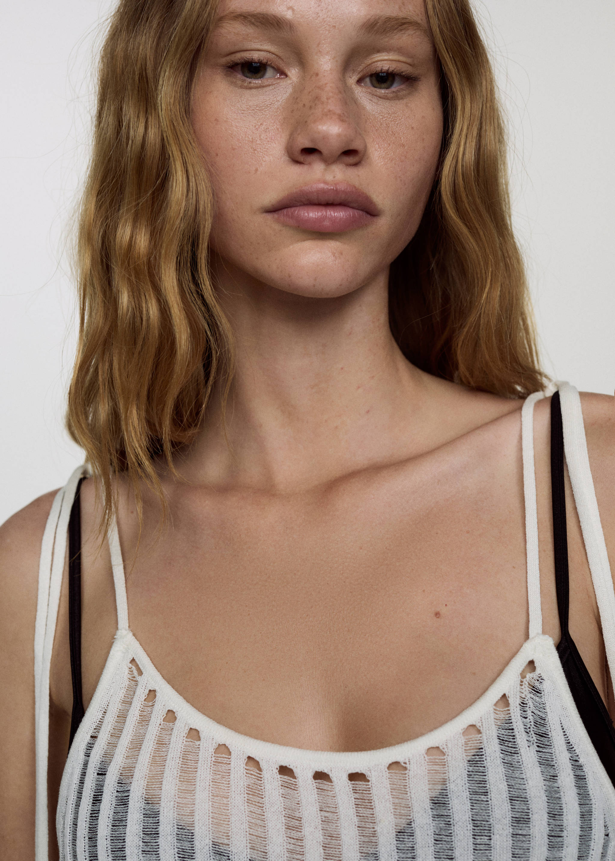 Vestido punto doble tirante - Detalle del artículo 1