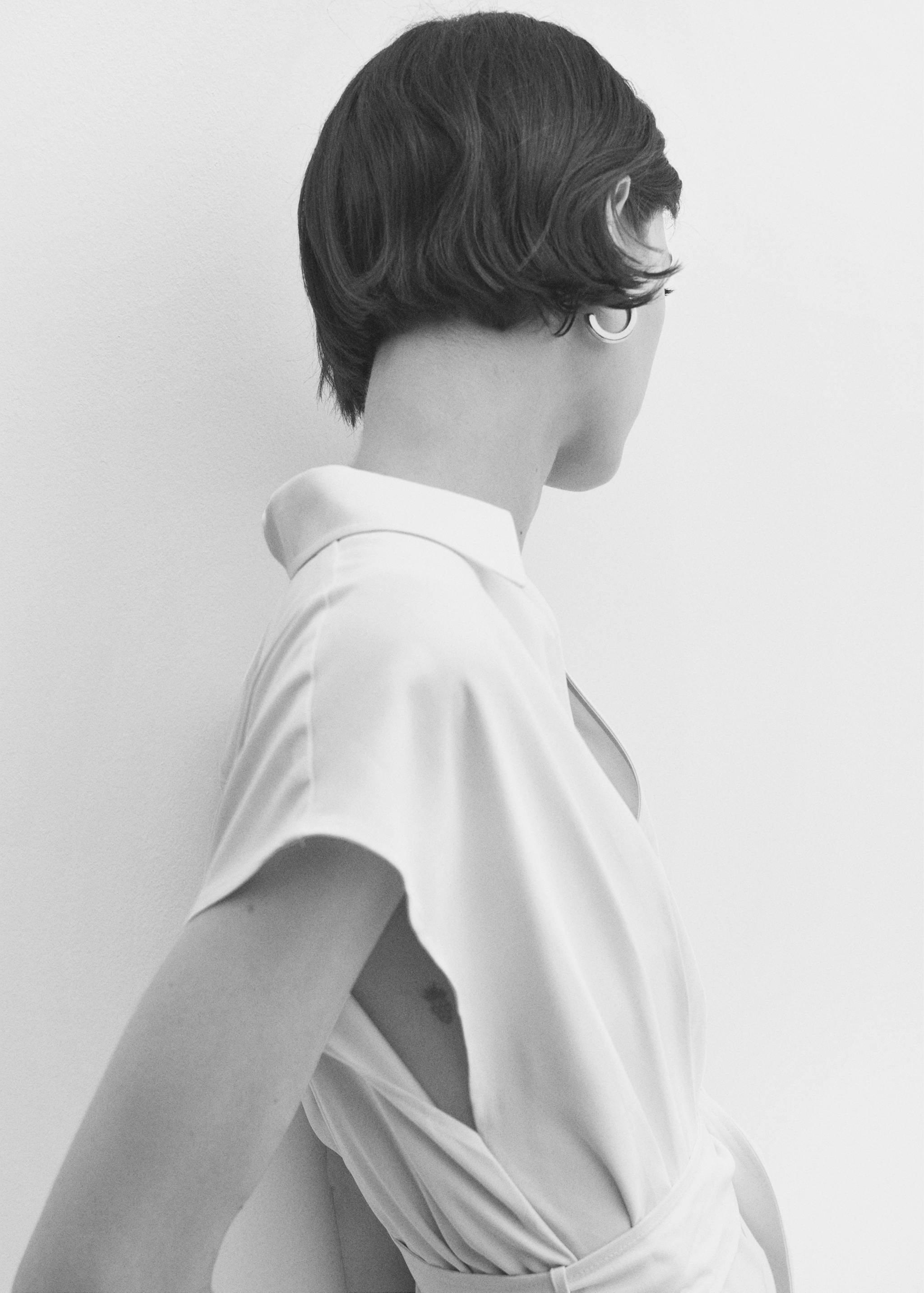 Vestido cruzado cinturón - Detalle del artículo 2