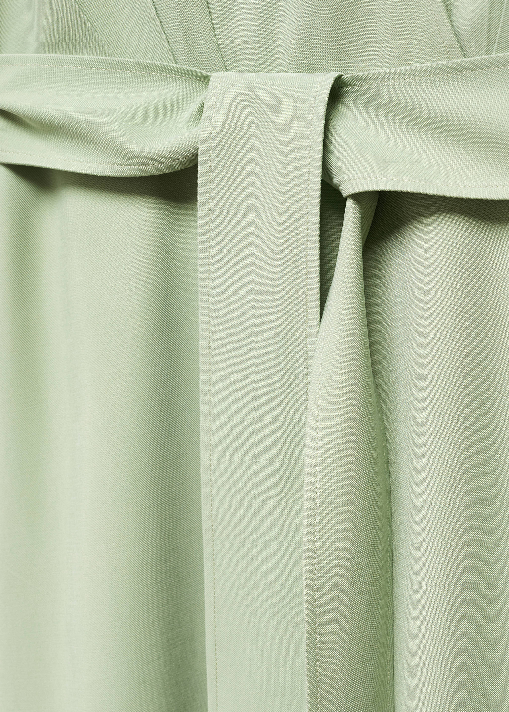 Vestido cruzado cinturón - Detalle del artículo 8