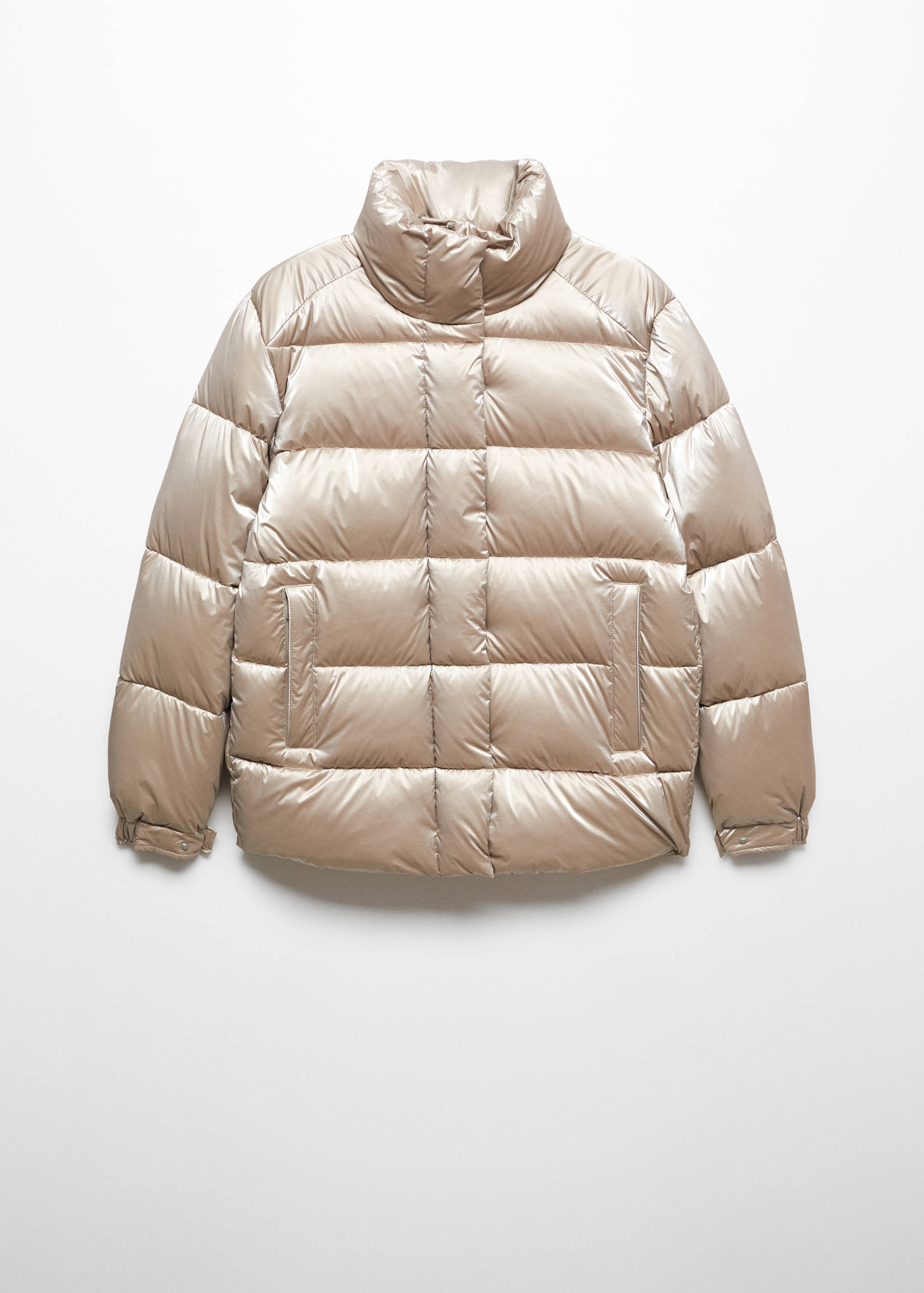 Water-repellent puffer coat - Article without model