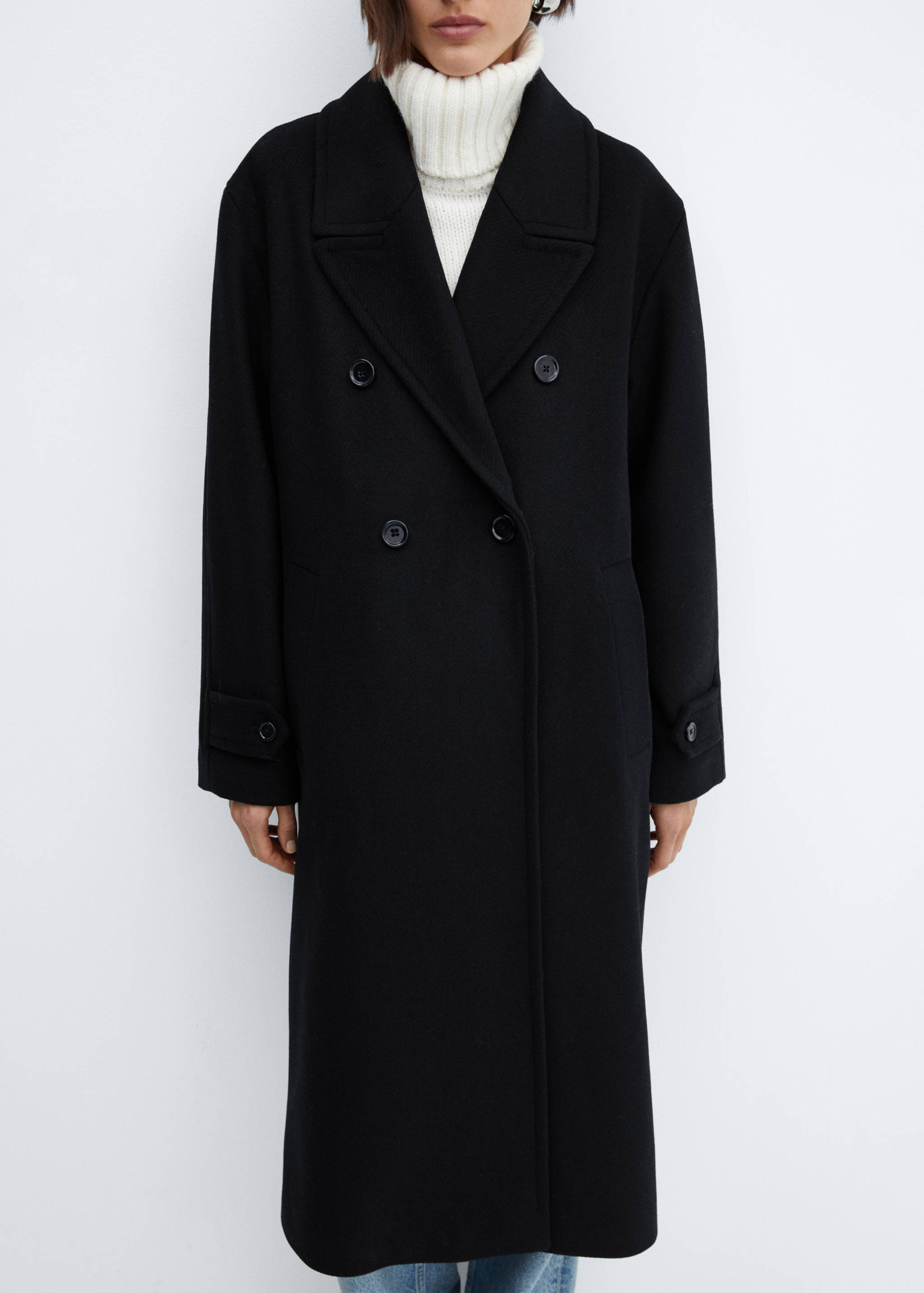 Manteau laine oversize - Détail de l'article 6