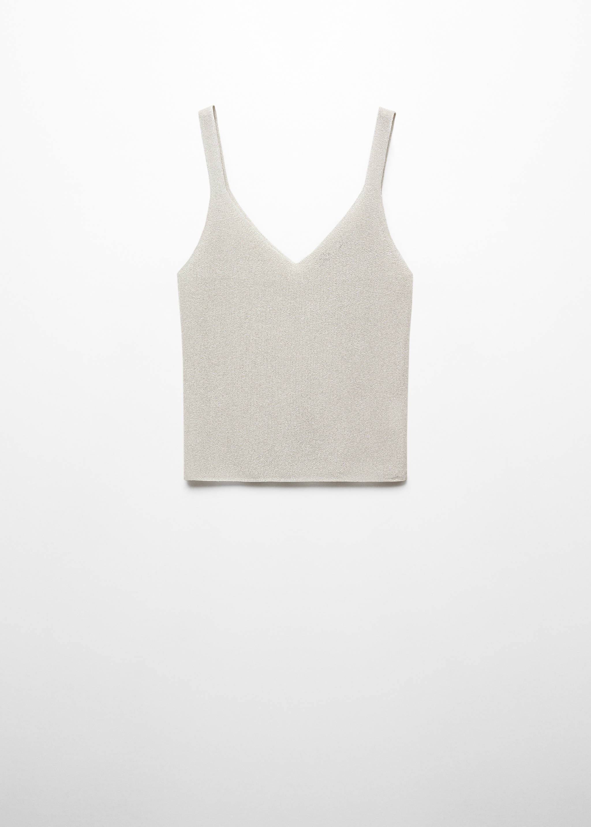 Lurex knitted top - Article without model