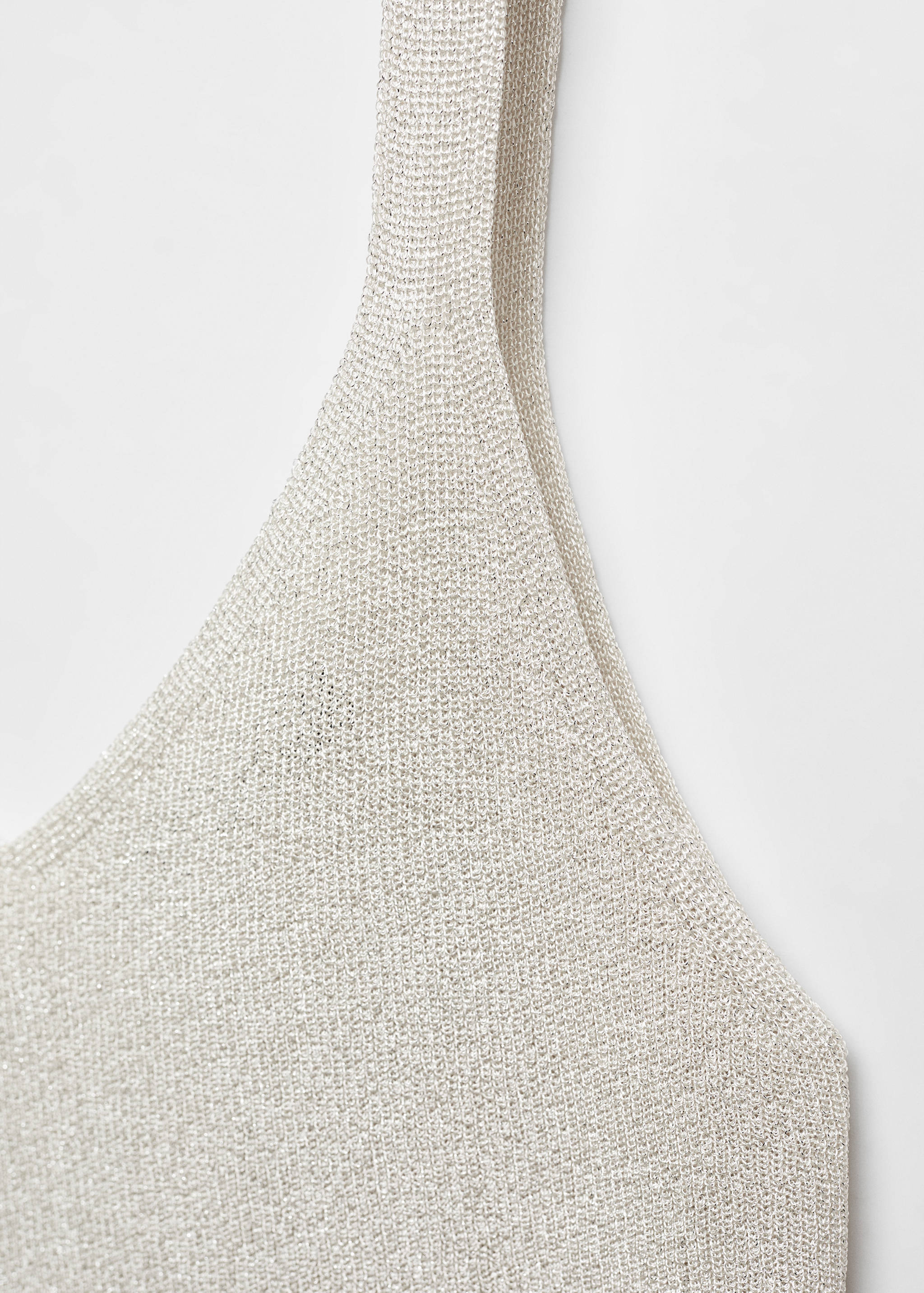 Lurex knitted top - Details of the article 8