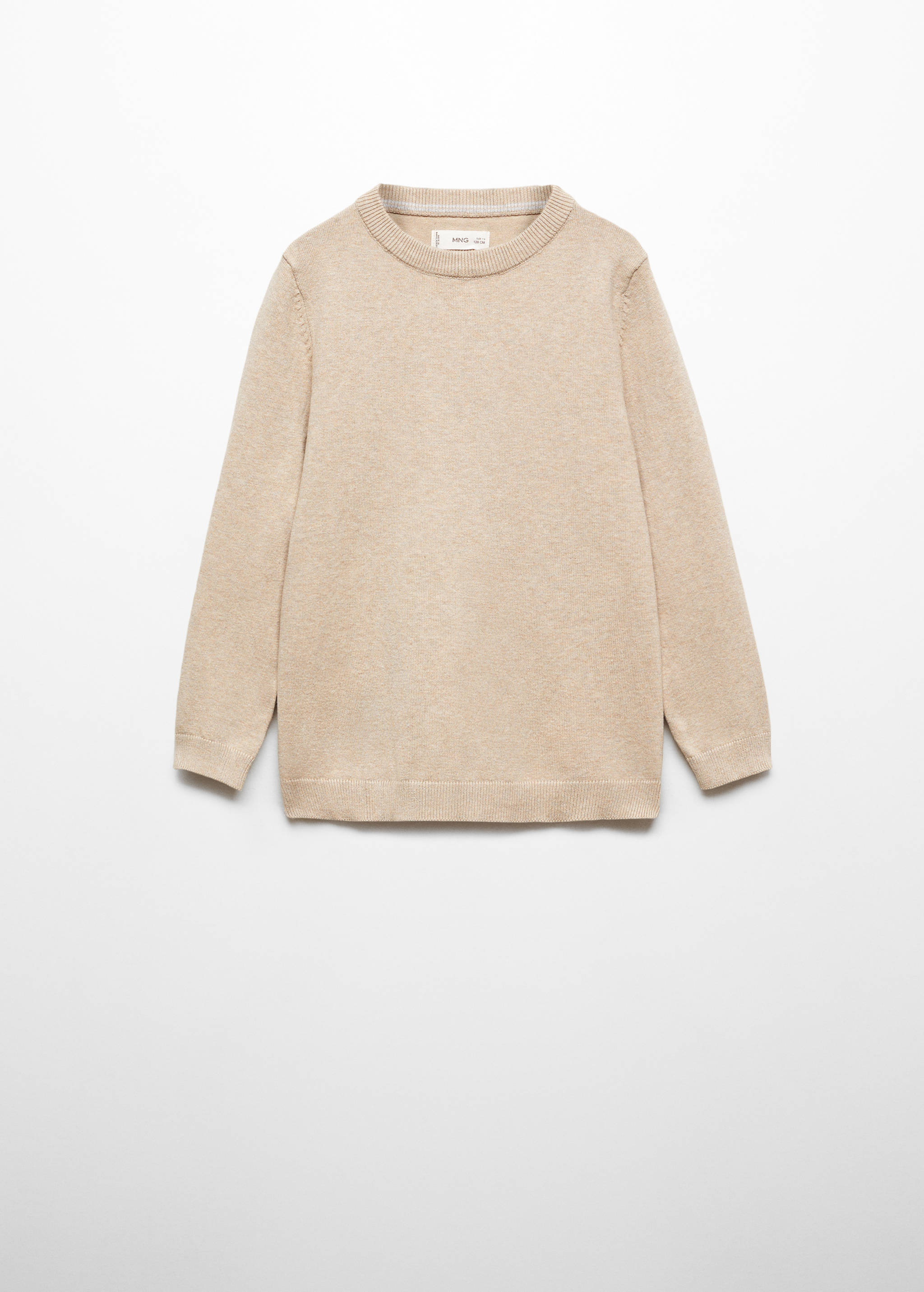 Knit cotton sweater - Article without model