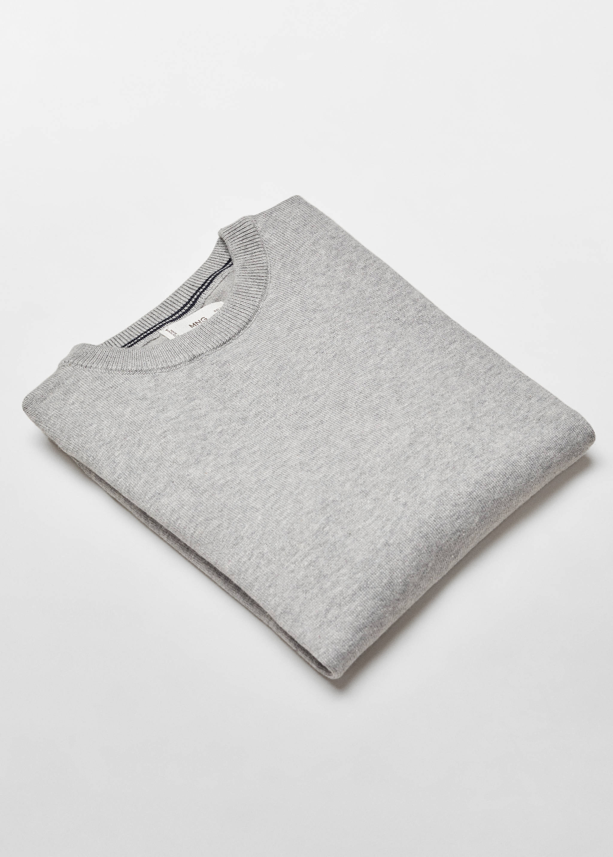Knit cotton sweater - Details of the article 8