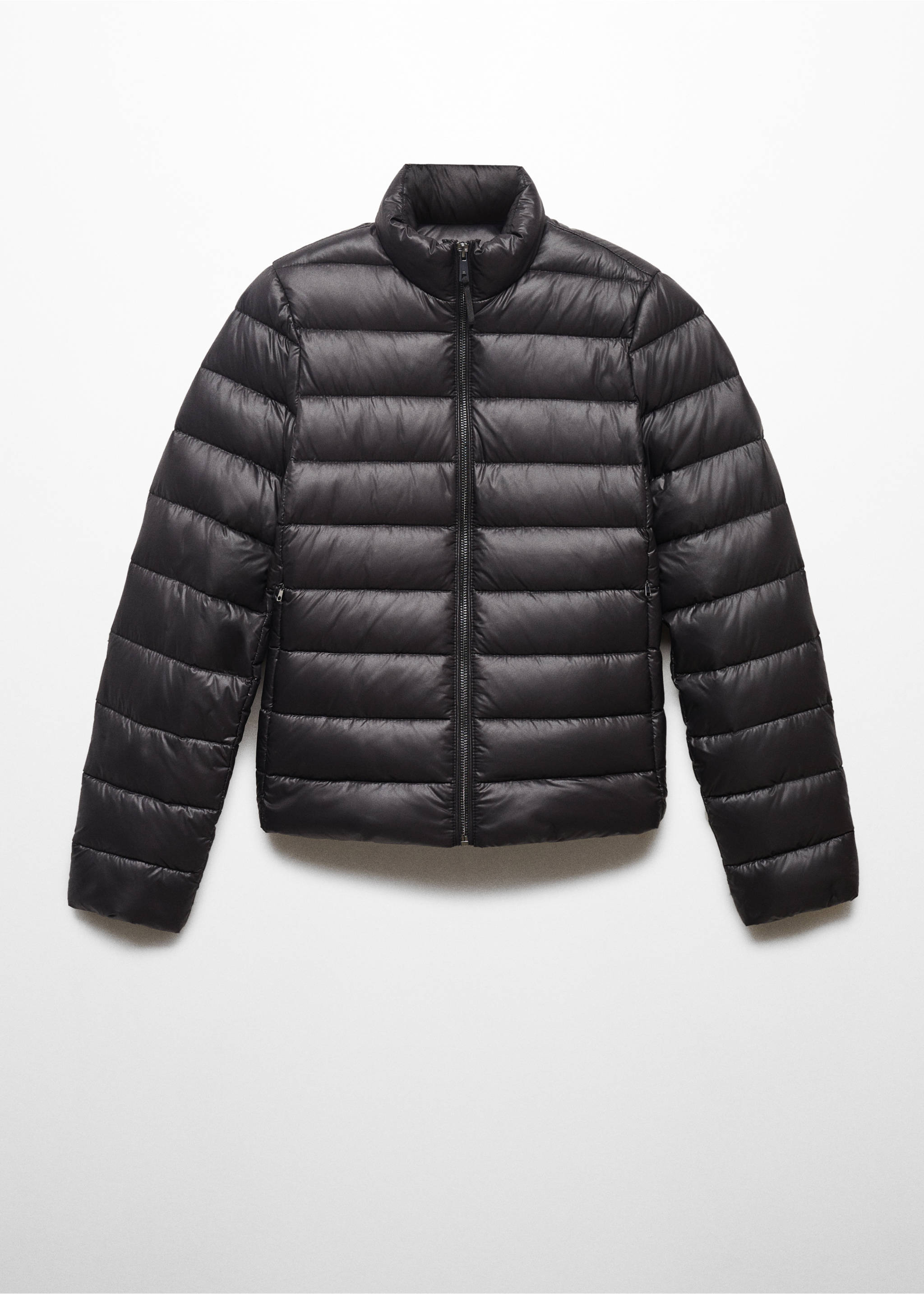 Puffer feather coat - Article without model, Black. Ref: 67060464-00.