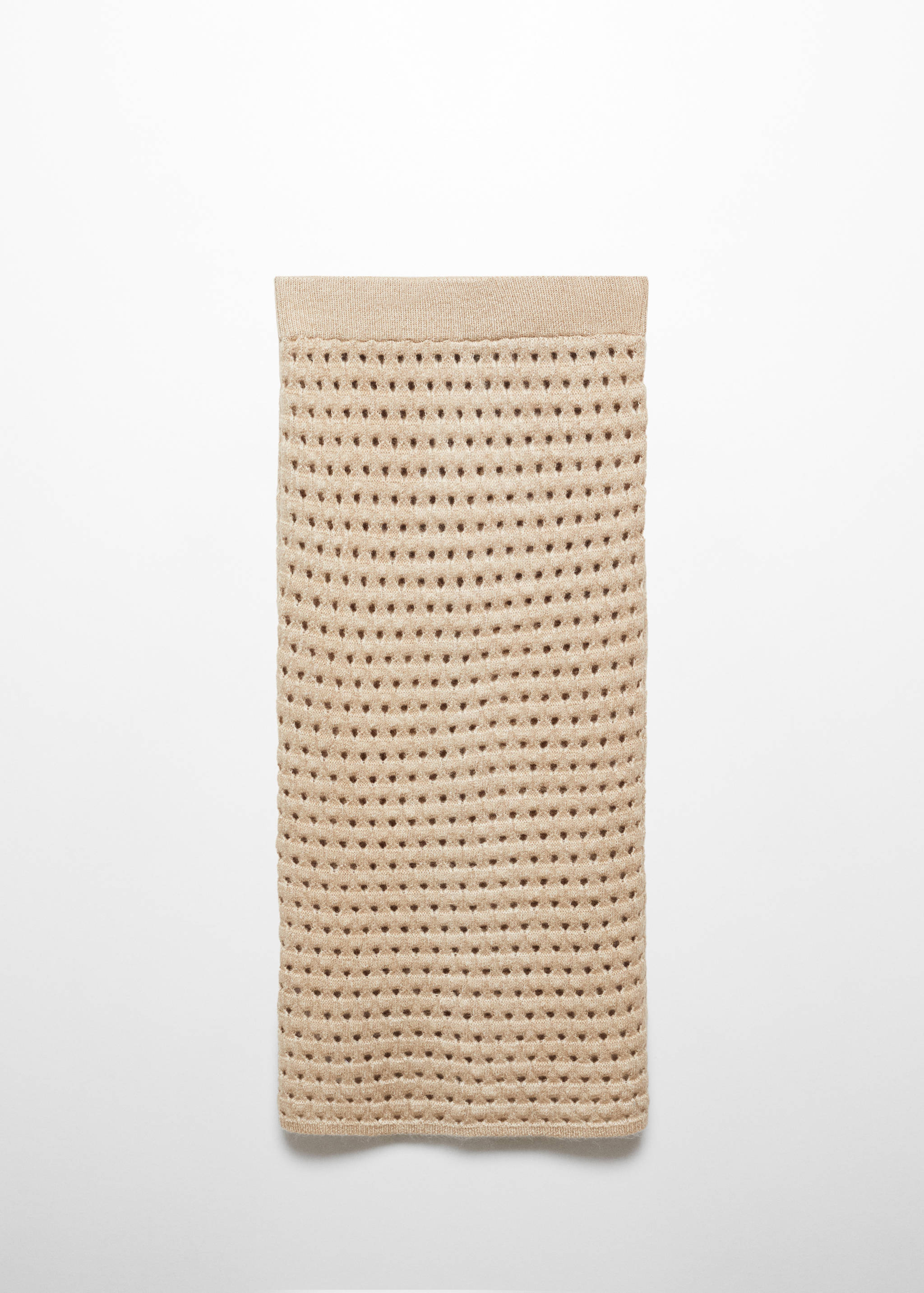 Falda punto detalles calados - Artículo sin modelo