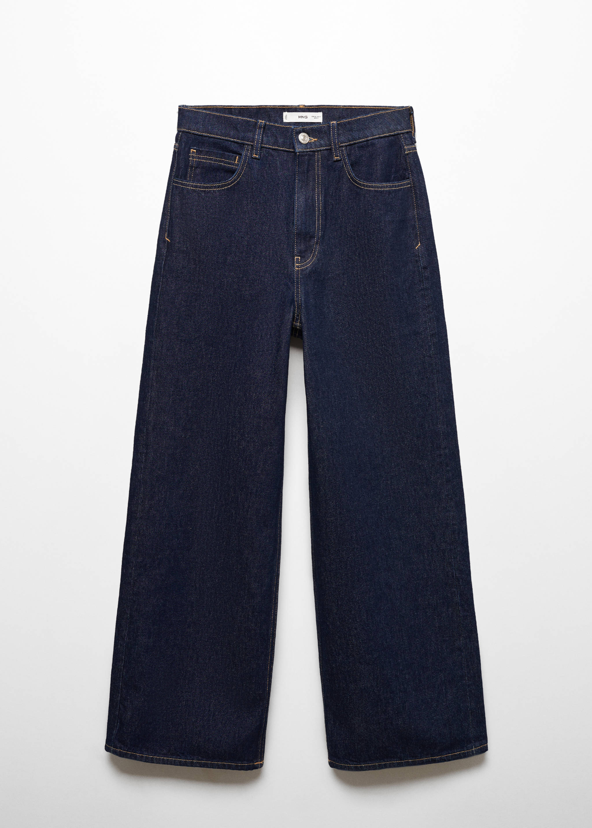 Low-rise loose-fit wide leg jeans - Article without model