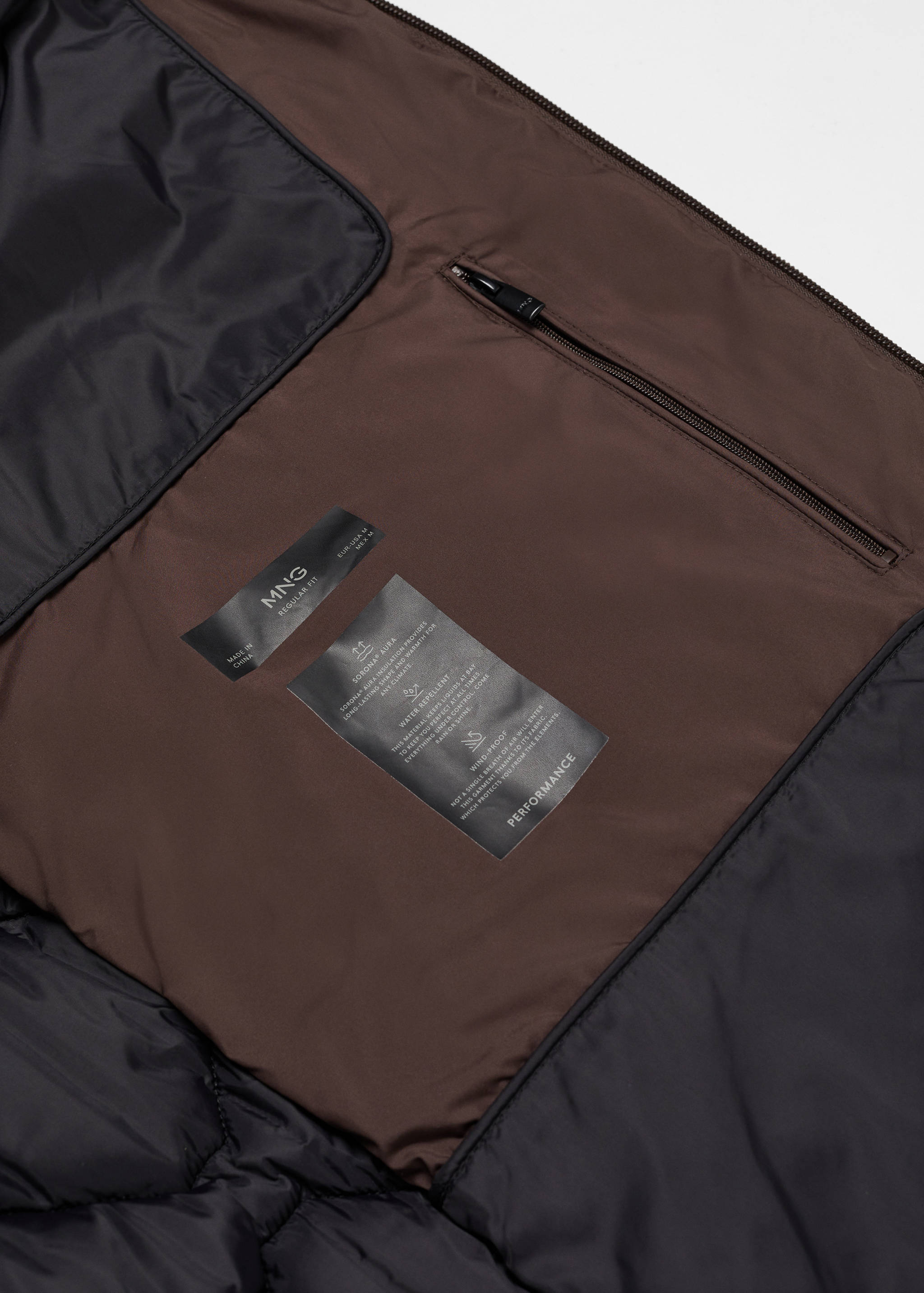 Ultraleichter wasserabweisender Anorak - Detail des Artikels 8
