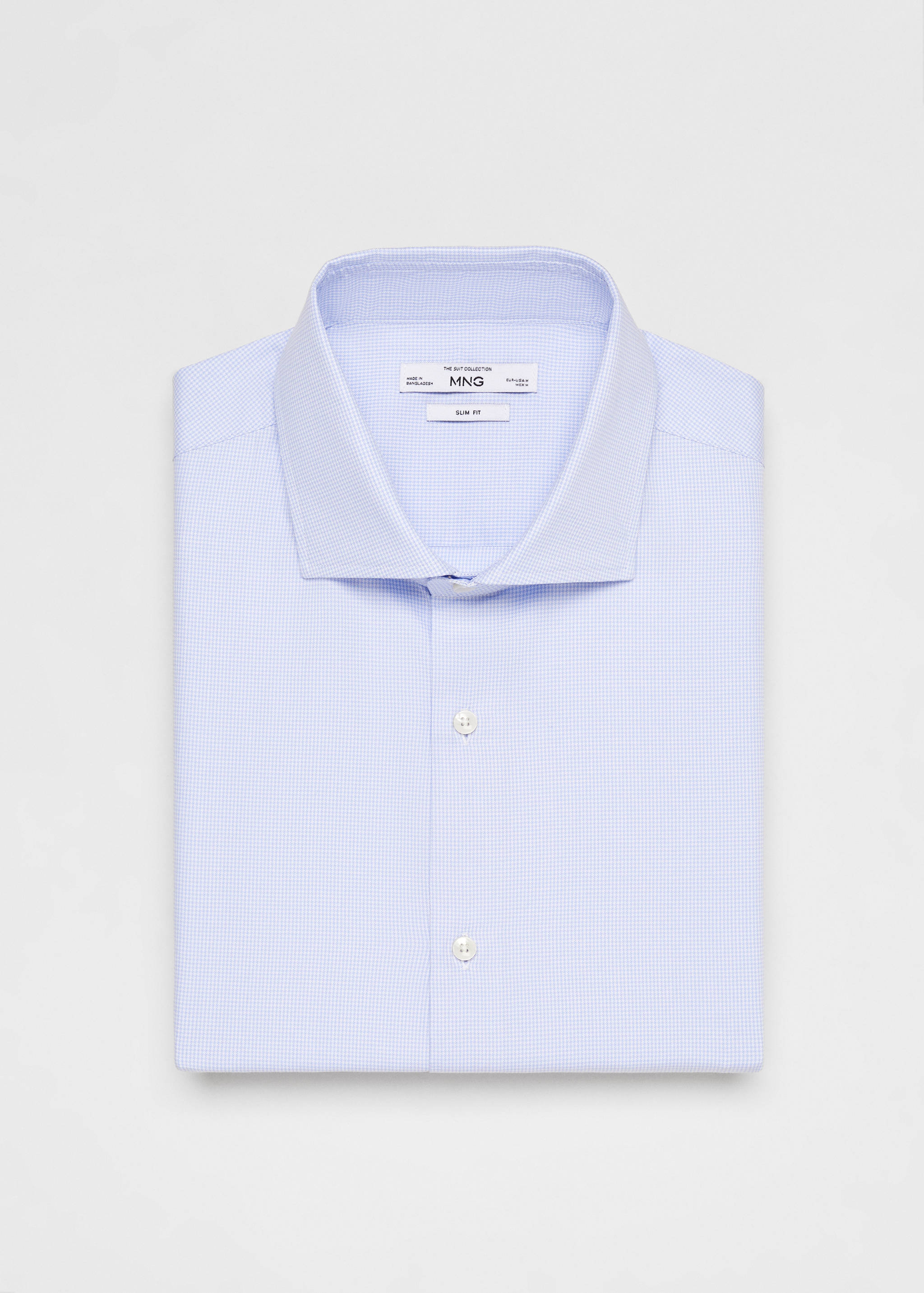 Chemise costume slim fit structurée - Détail de l'article 8