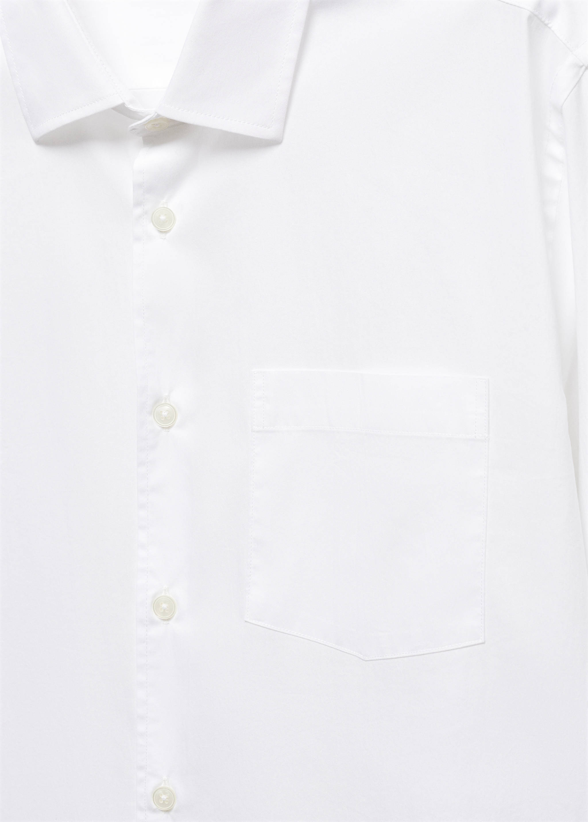 Classic-fit poplin shirt - Details of the article 8