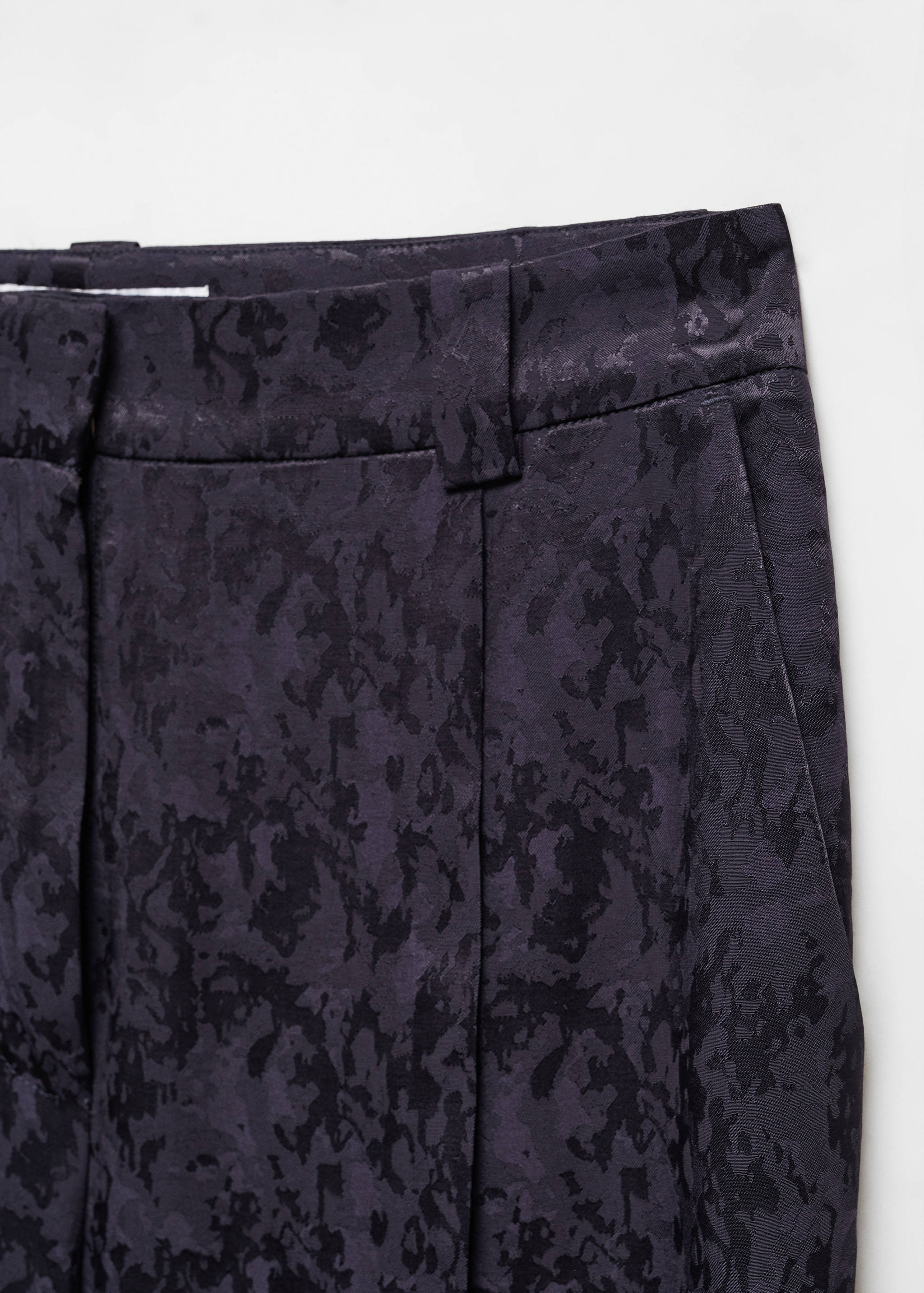Jacquard suit trousers - Details of the article 8