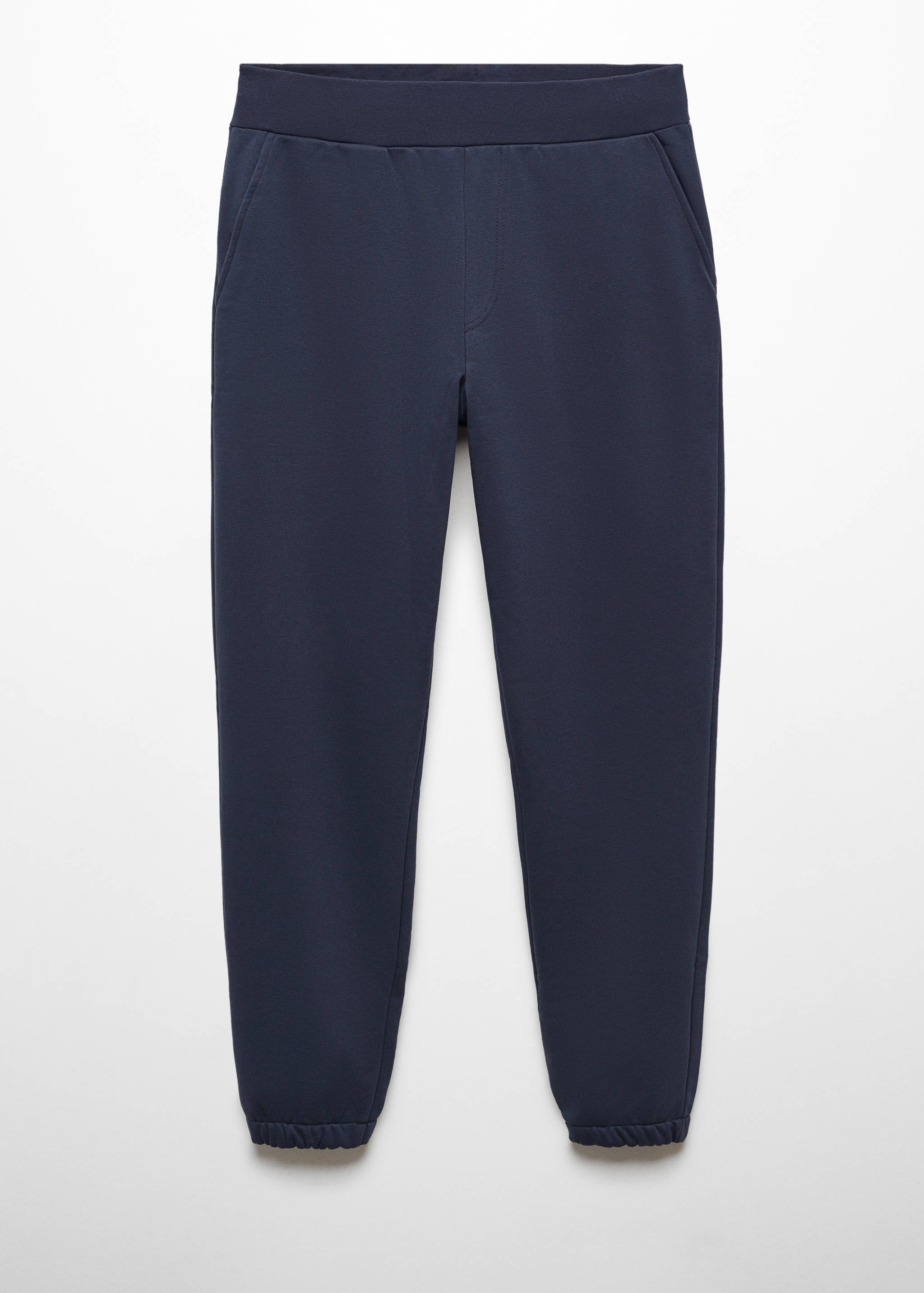 Cotton jogger-style trousers - Article without model