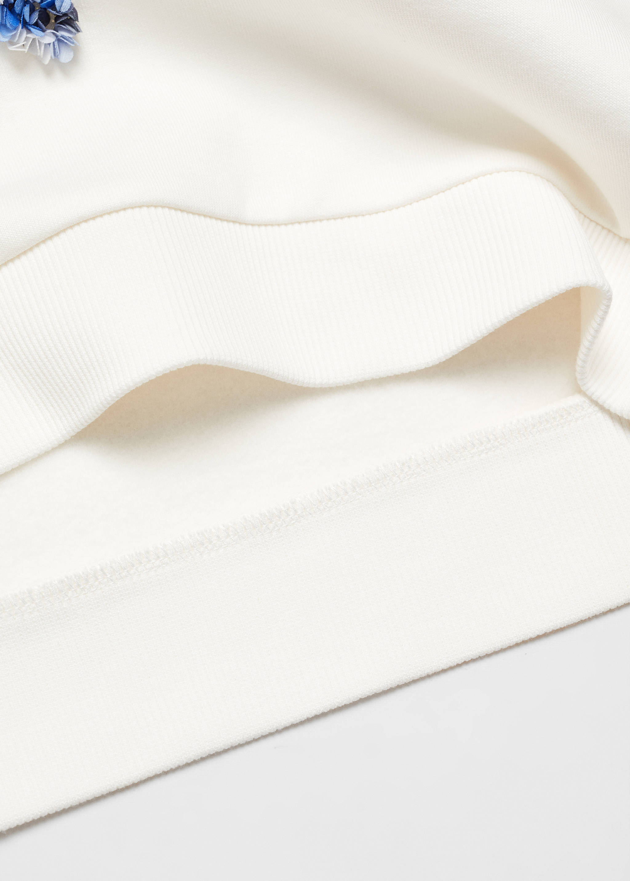 Gemustertes Baumwoll-Sweatshirt - Detail des Artikels 8