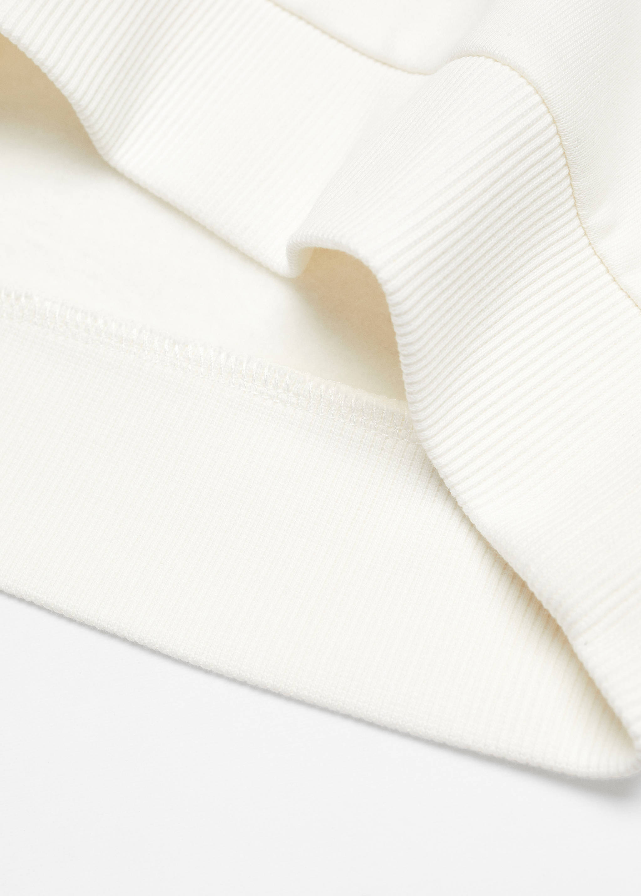 Gemustertes Baumwoll-Sweatshirt - Detail des Artikels 3