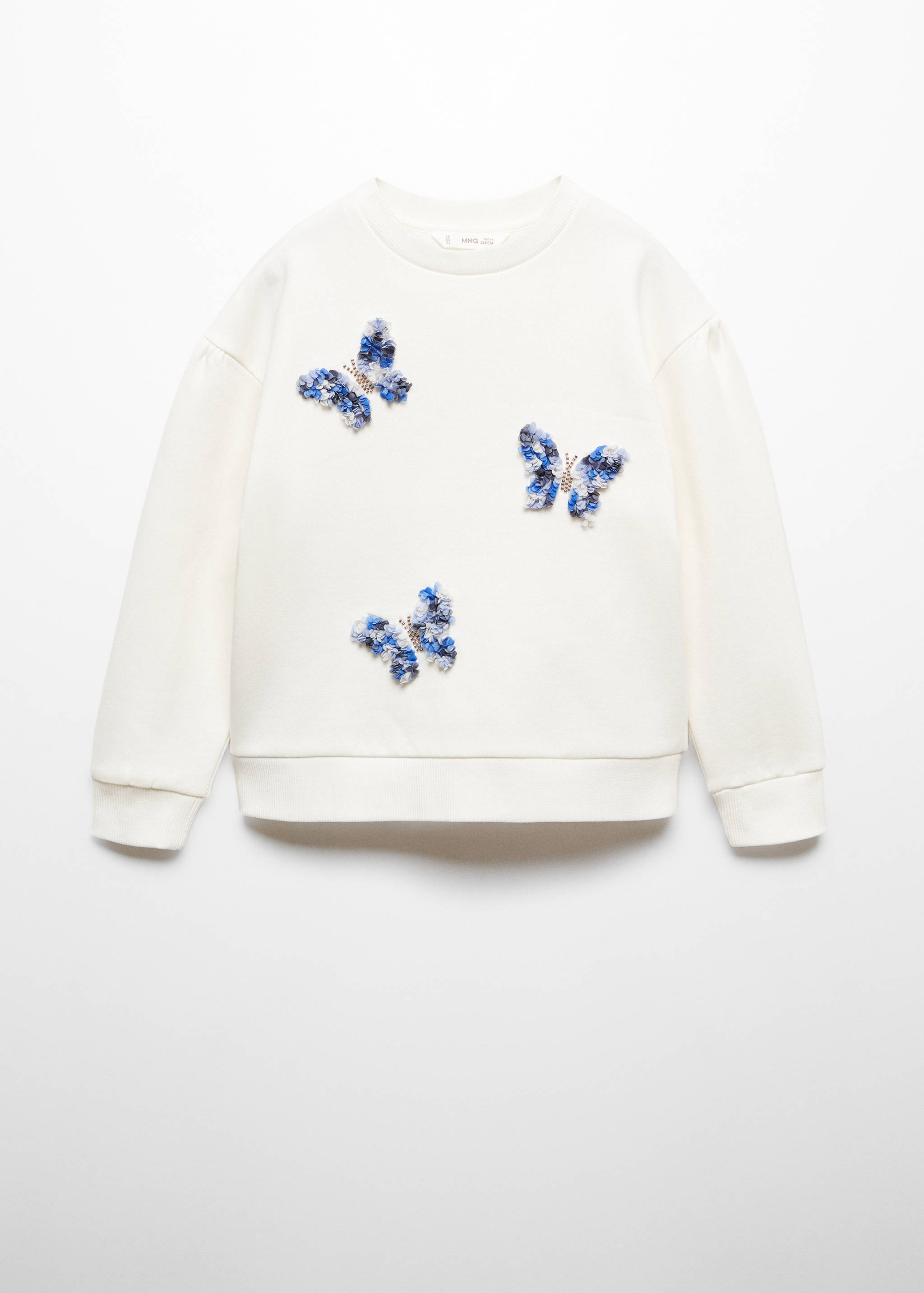 Gemustertes Baumwoll-Sweatshirt - Artikel ohne Model