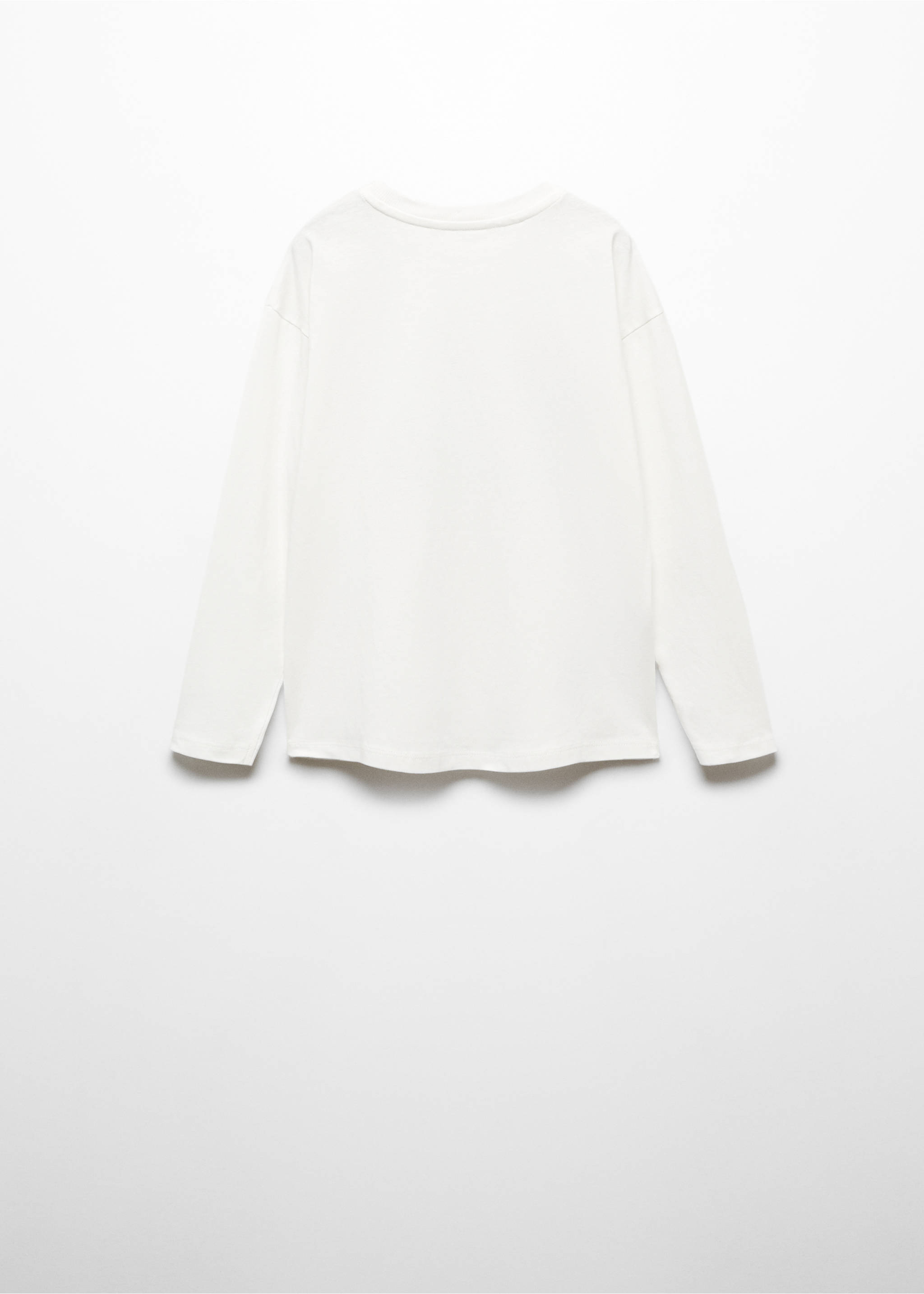 Printed image T-shirt - Reverse of the article, Off White. Ref: 67060649-00.