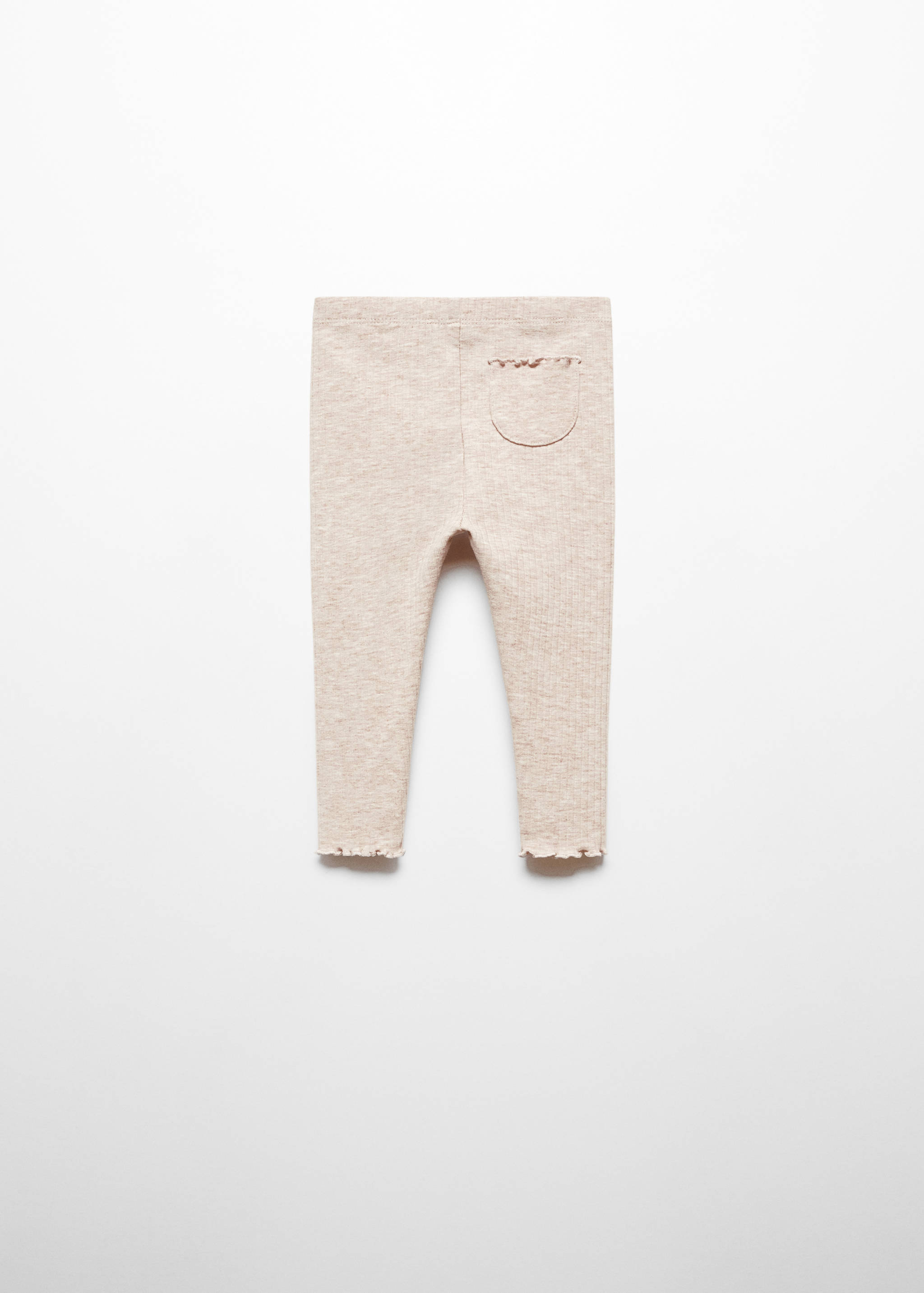 Cotton leggings - Reverse of the article