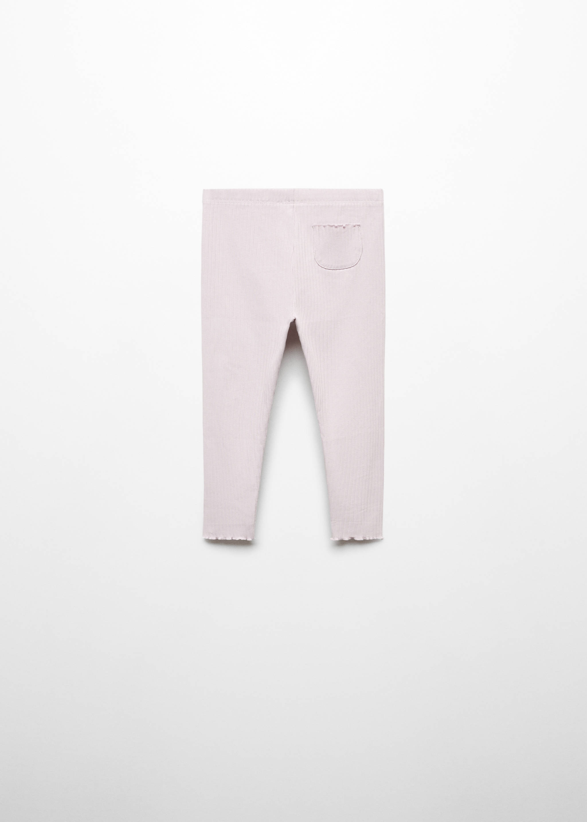 Cotton leggings - Reverse of the article