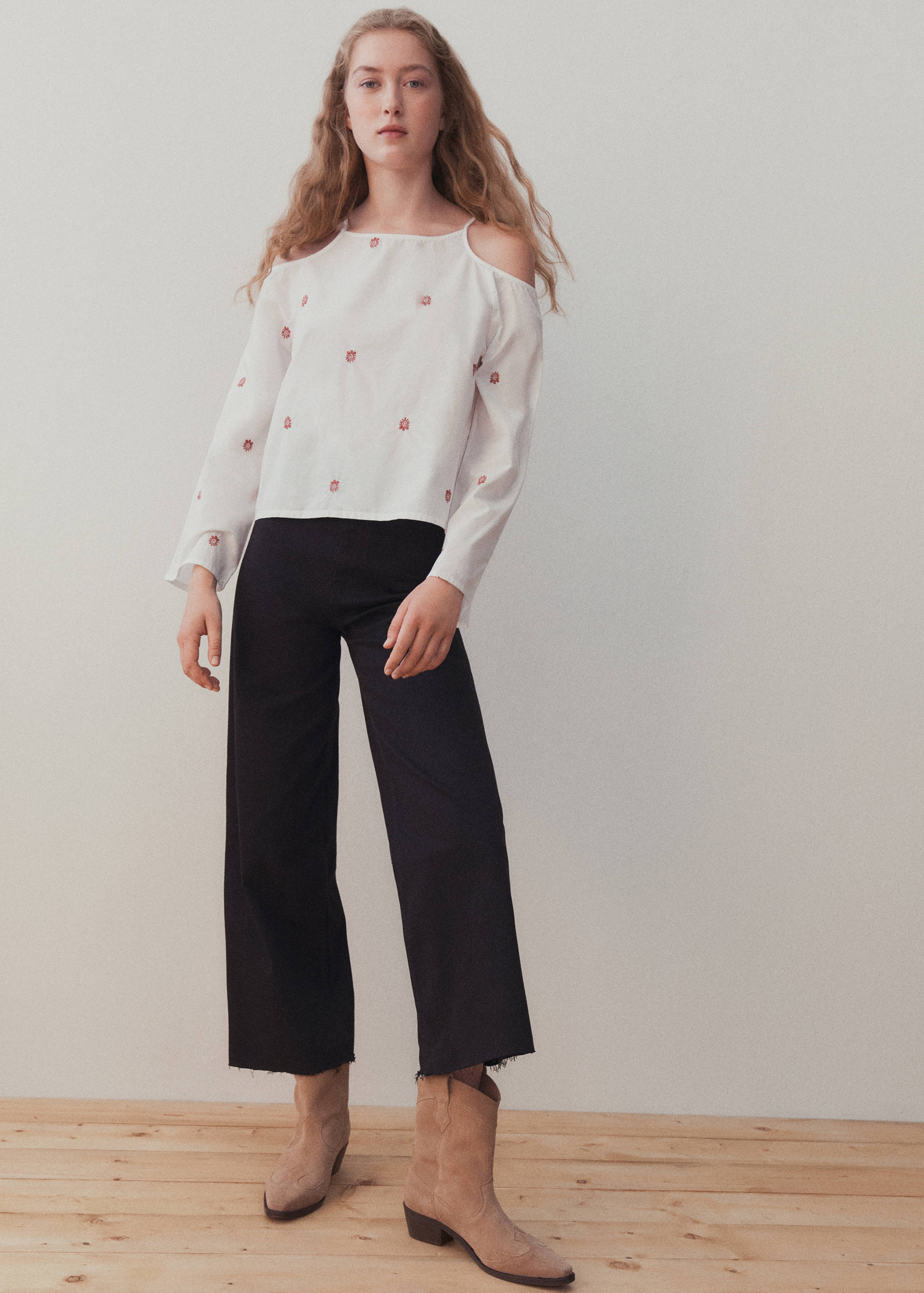 Jeans culotte mid-waist comfort - Details of the article 5