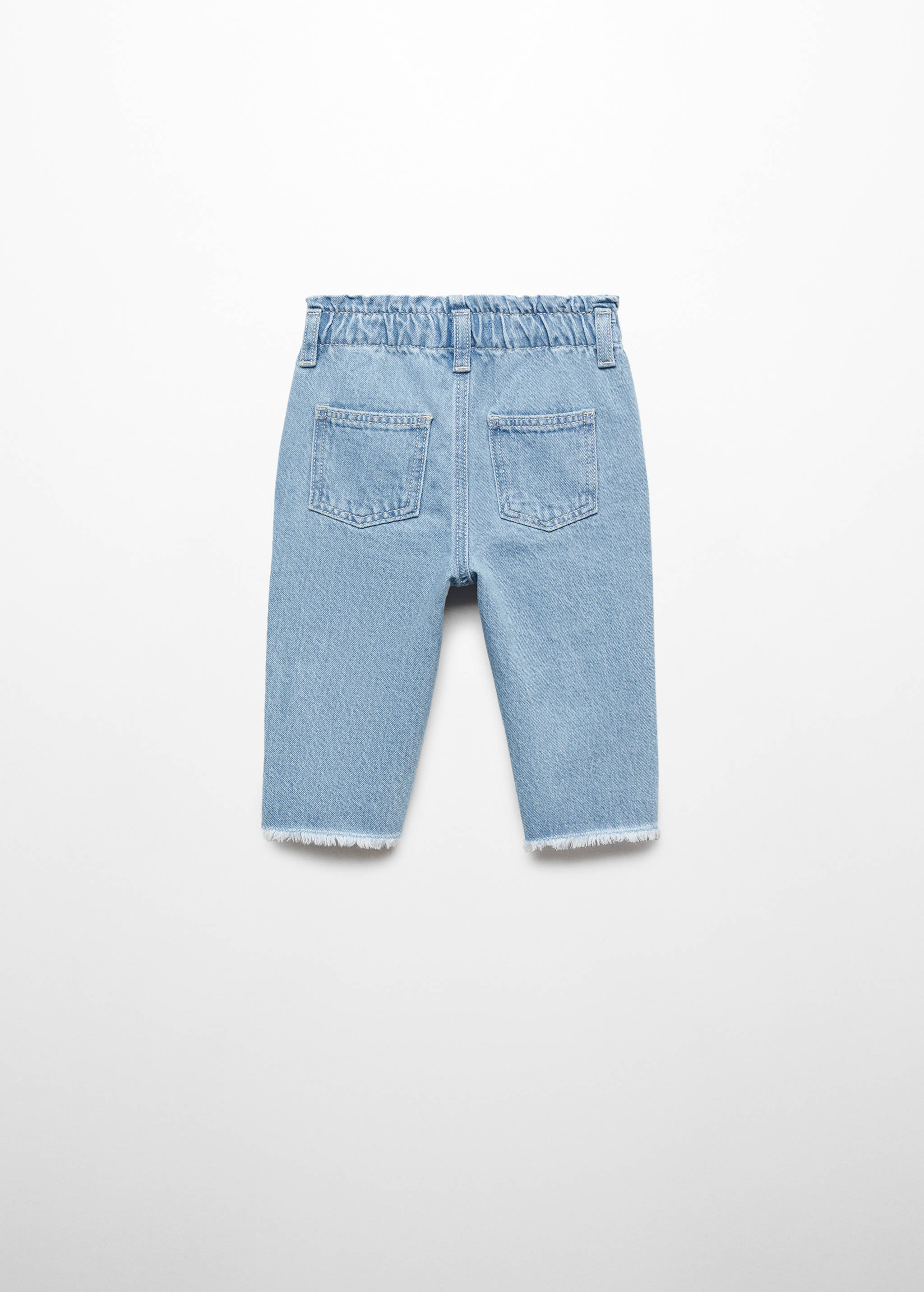 Paperbag jeans - Reverse of the article