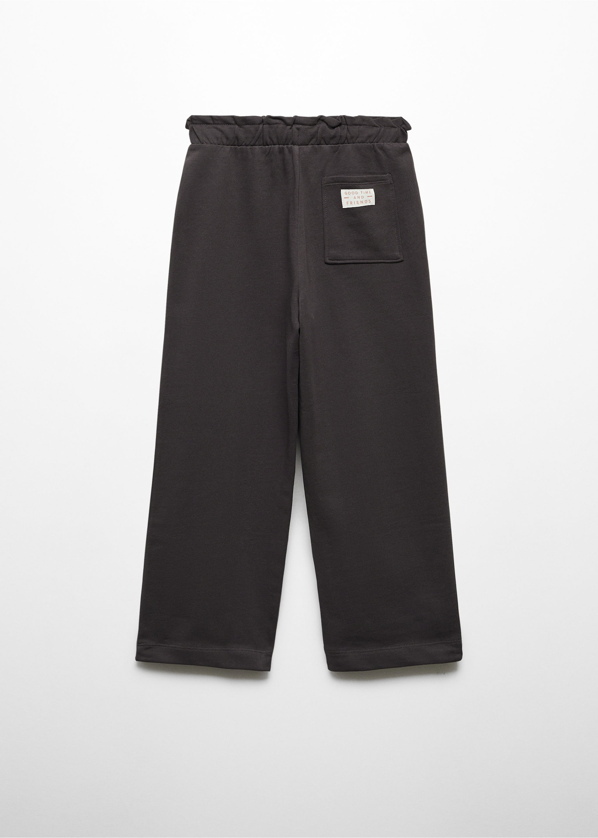 Cotton culotte trousers - Reverse of the article