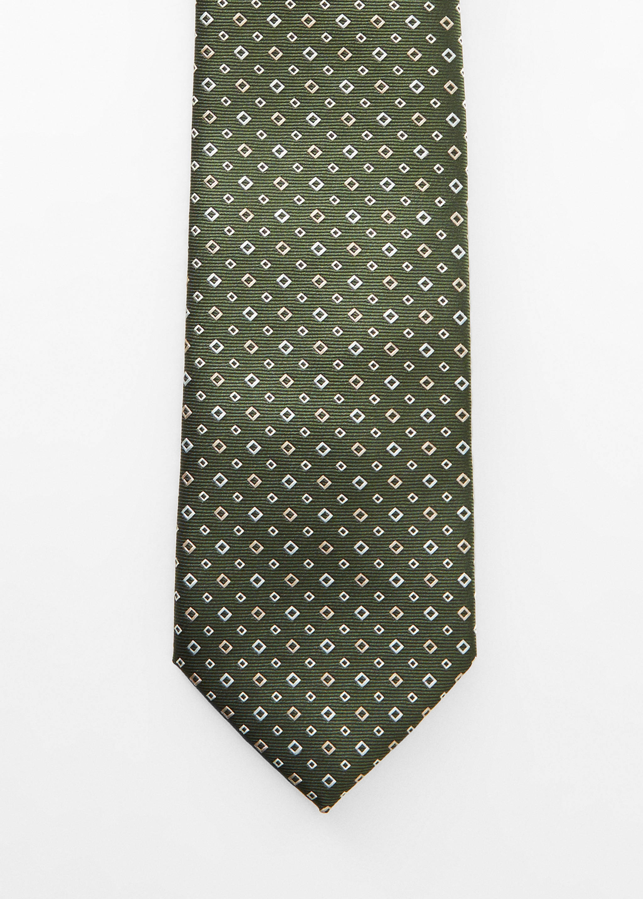 Geometric patterned tie - null