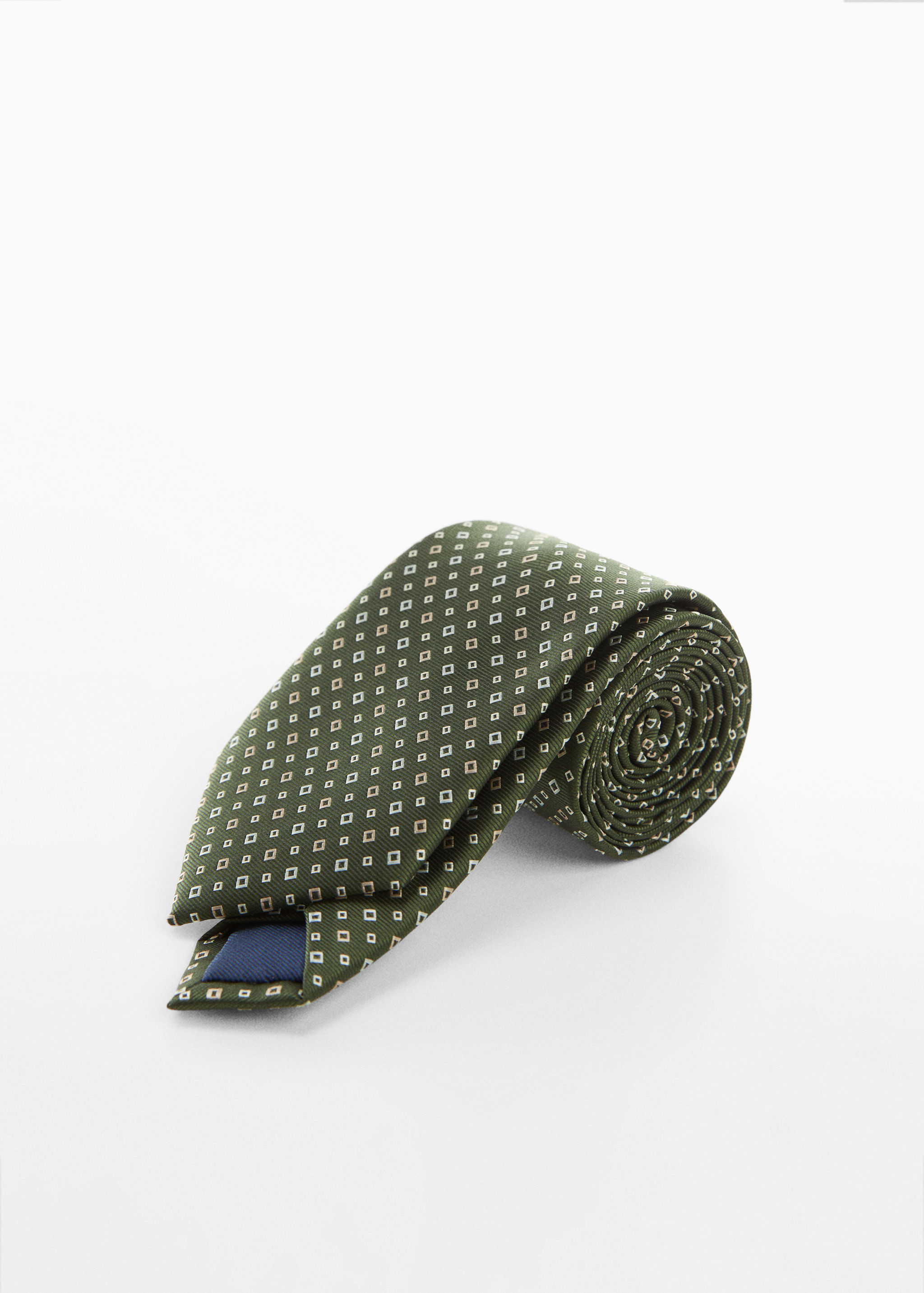 Geometric patterned tie - Medium plane