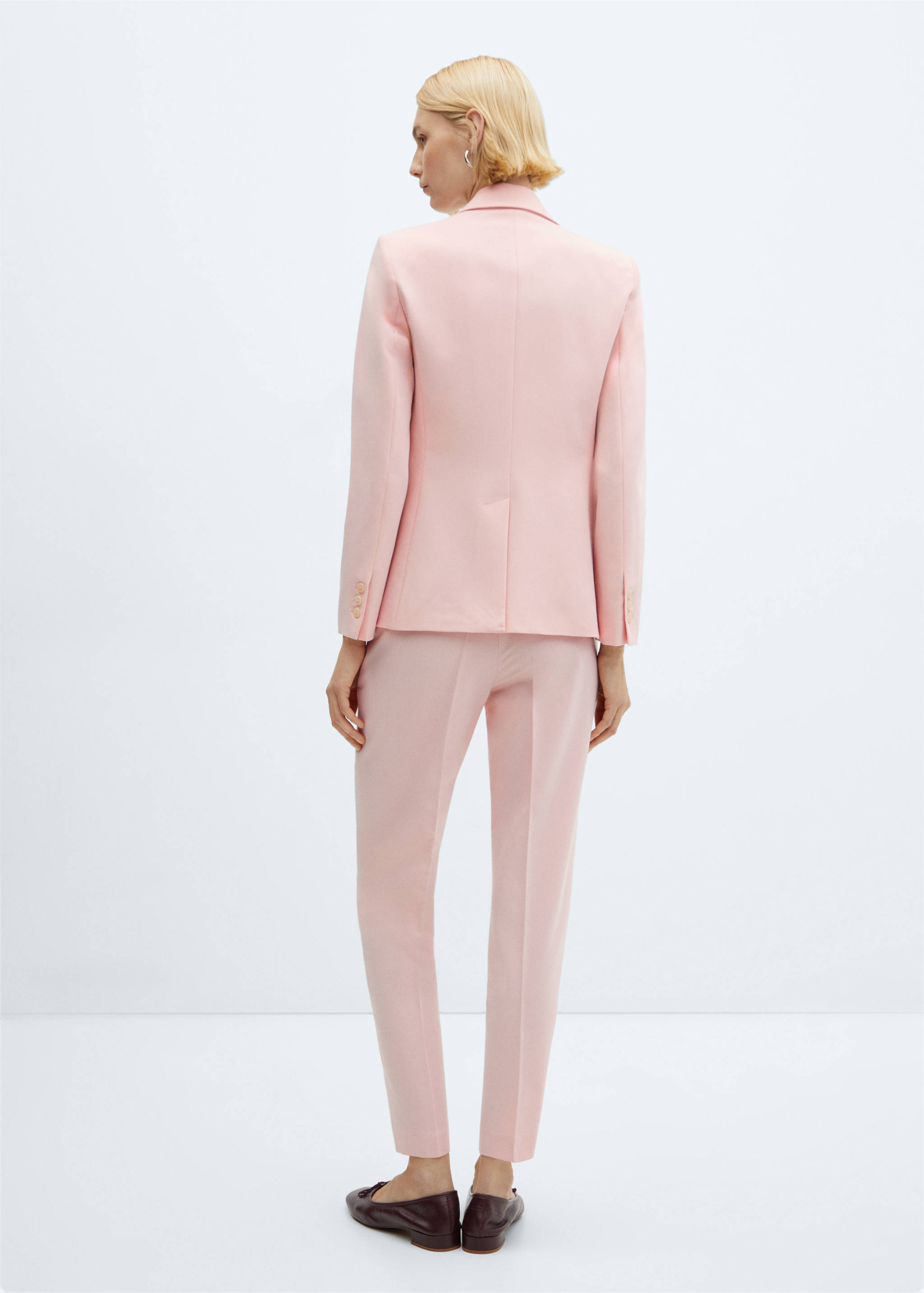 Gerade Anzughose - Rückseite des Artikels